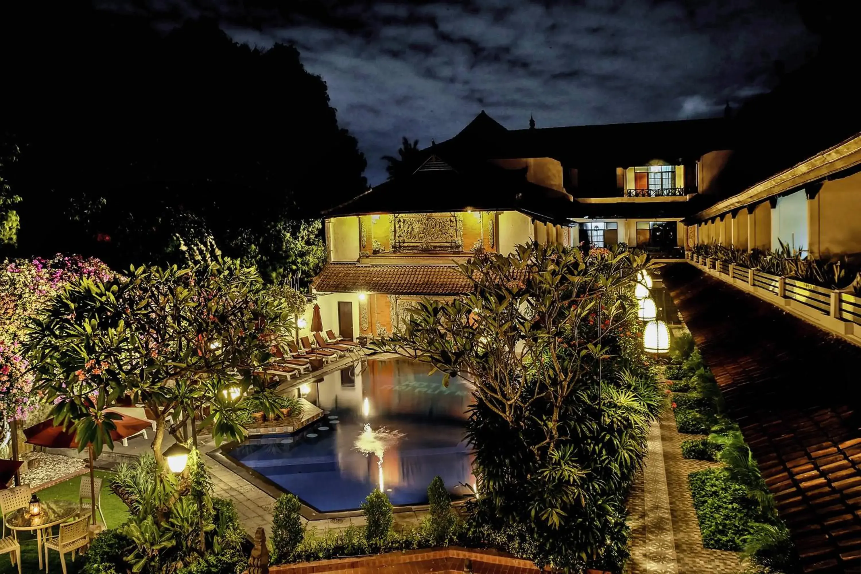 Pool View in Ari Putri Hotel