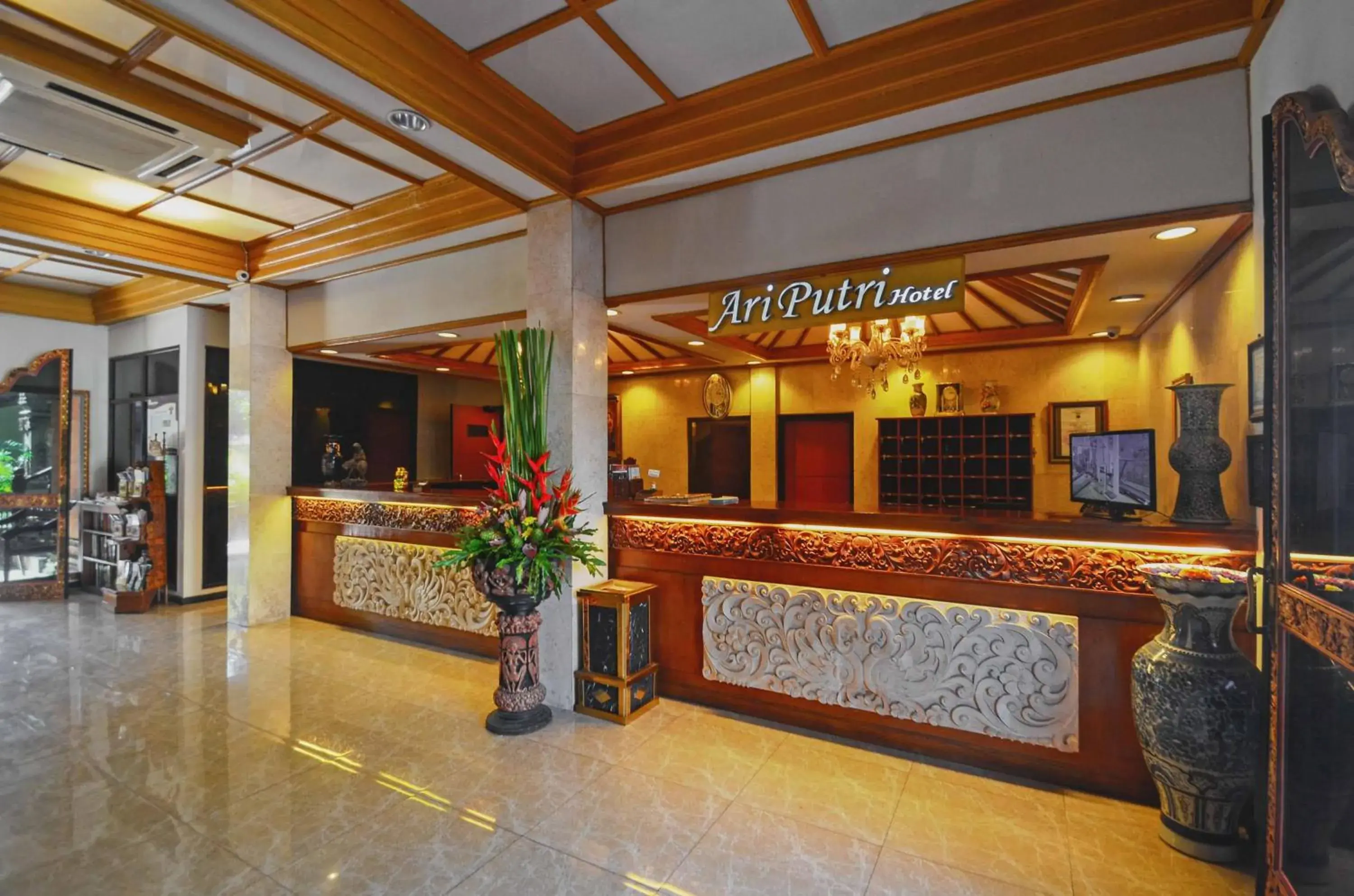 Lobby or reception, Lobby/Reception in Ari Putri Hotel