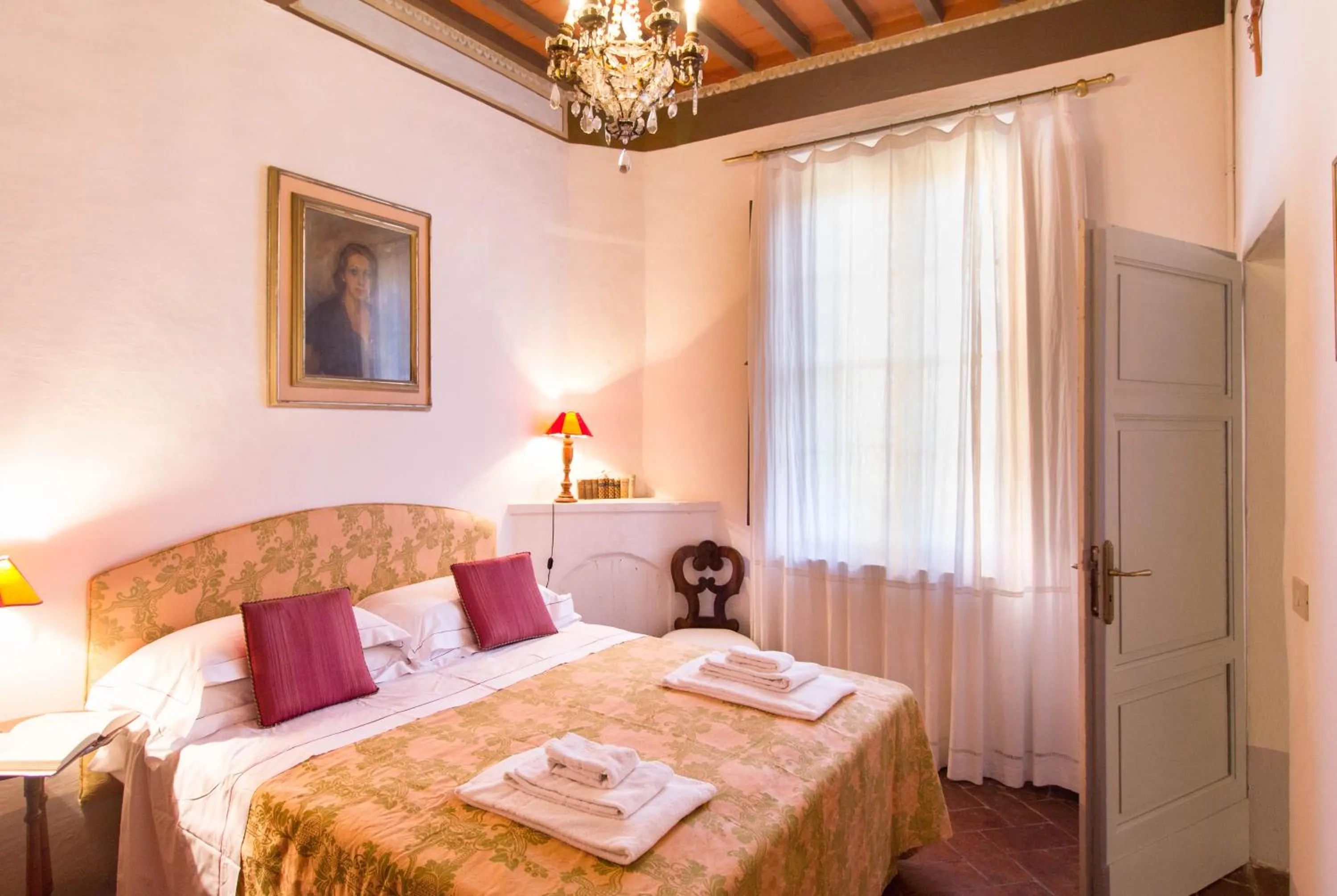 Bedroom, Bed in Castello di San Fabiano