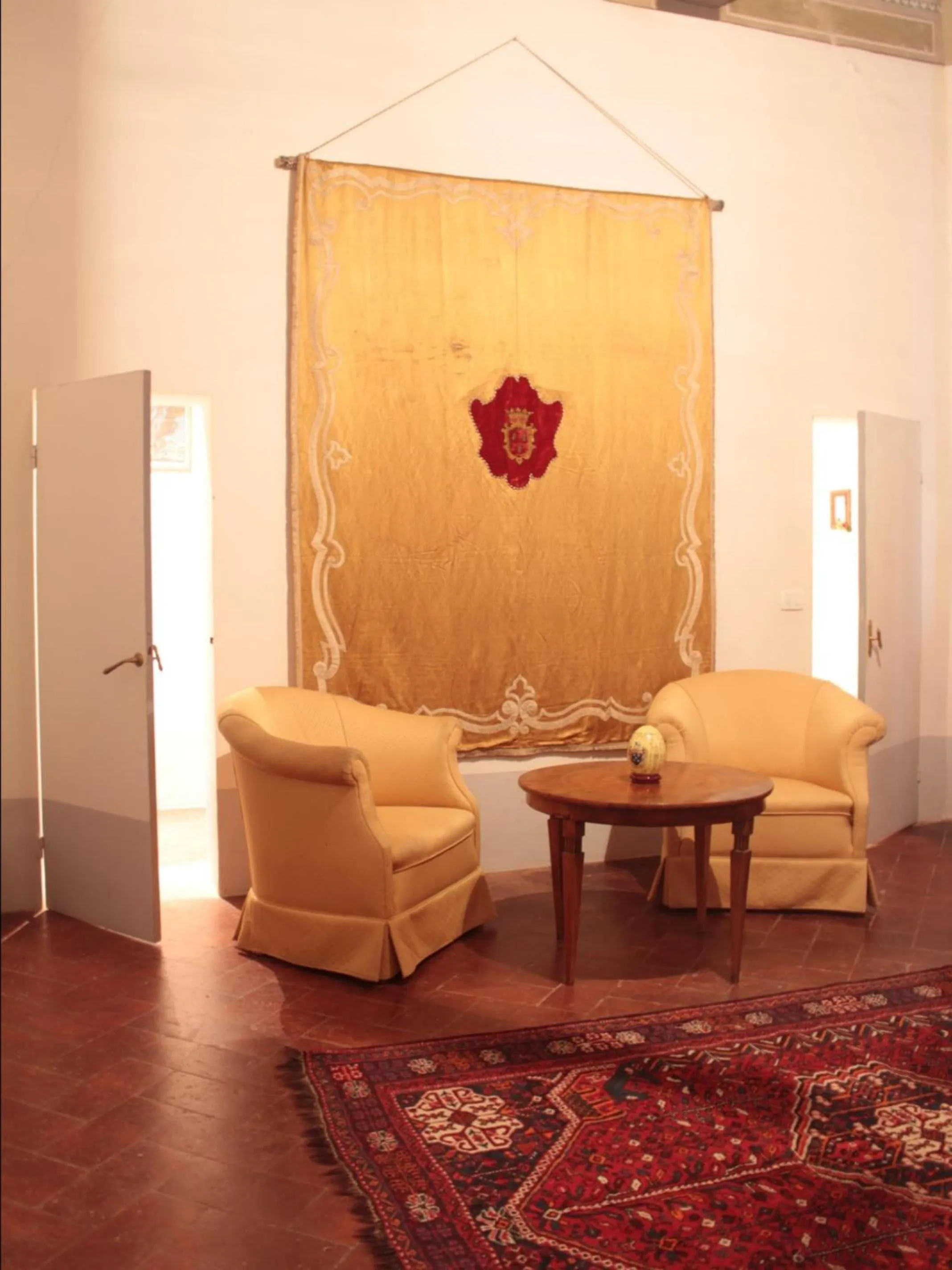 Decorative detail in Castello di San Fabiano