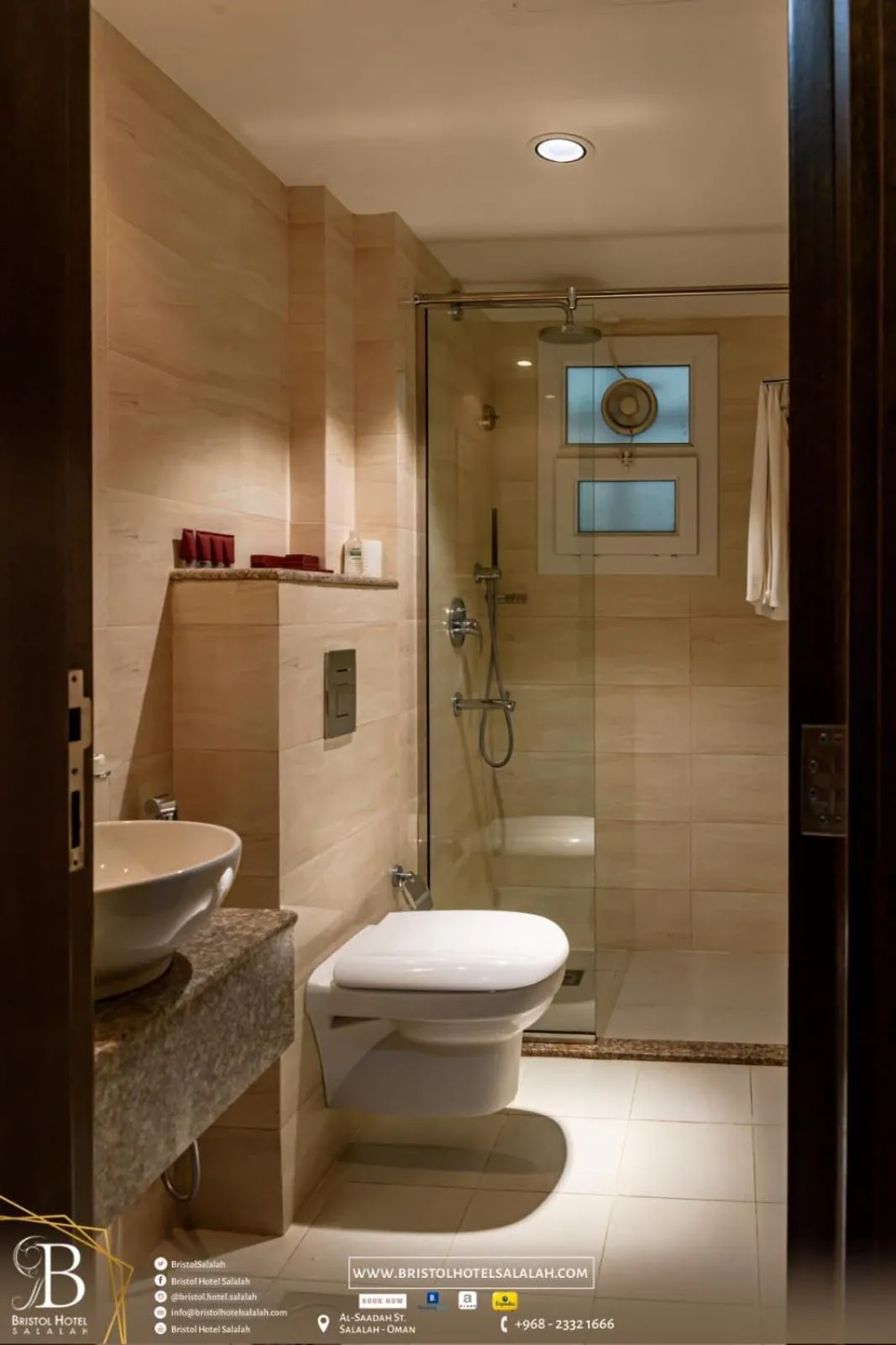 Toilet in Bristol Hotel Salalah