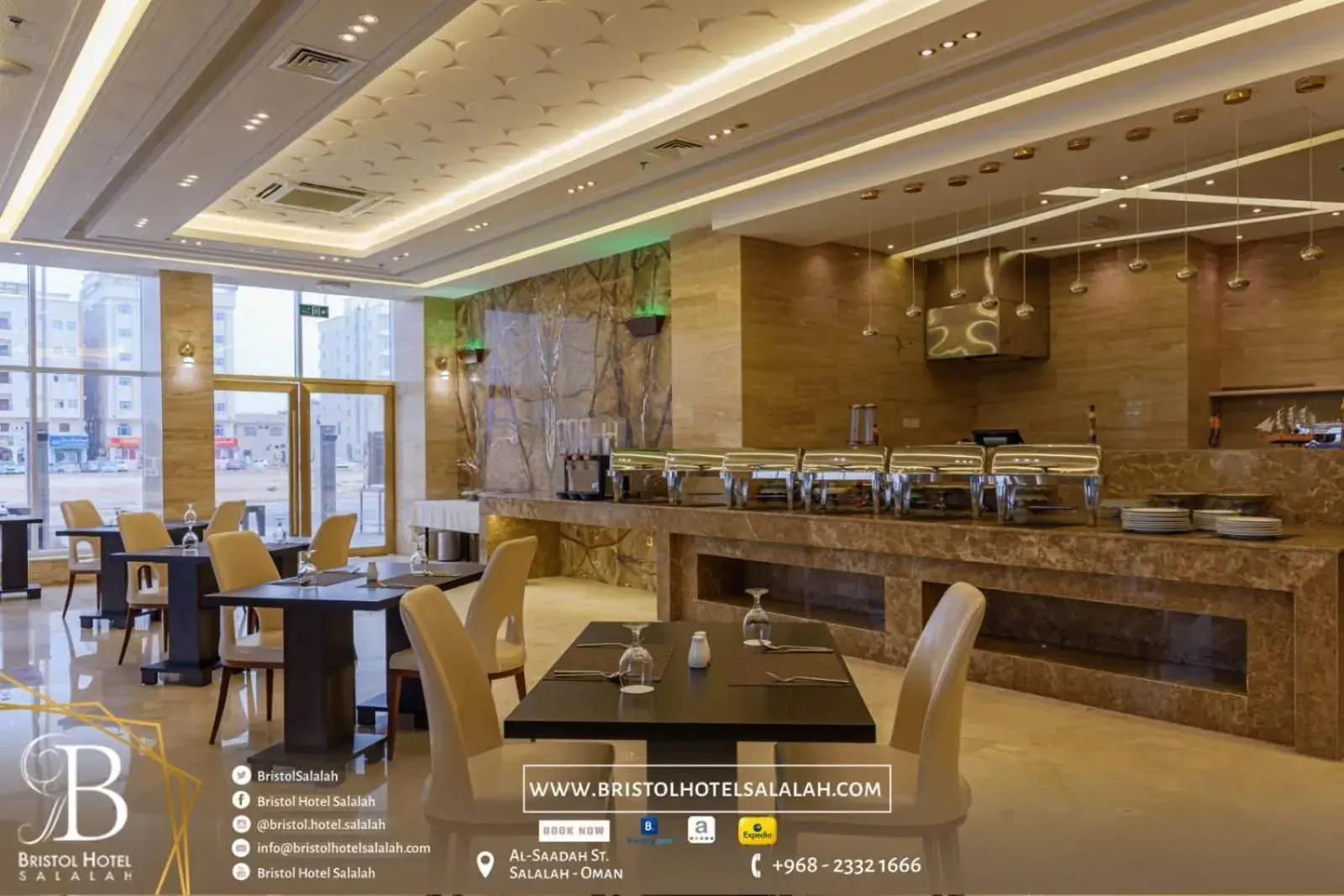 Restaurant/places to eat in Bristol Hotel Salalah Restaurant/places to eat in Bristol Hotel Salalah
