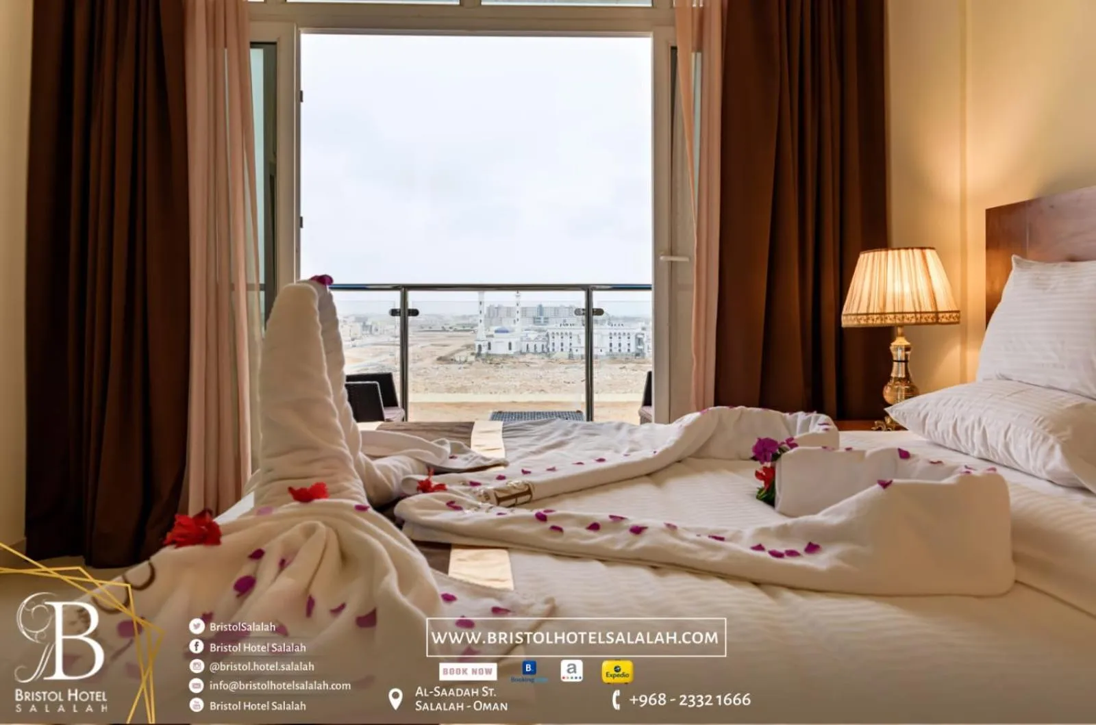 Bedroom, Bed in Bristol Hotel Salalah