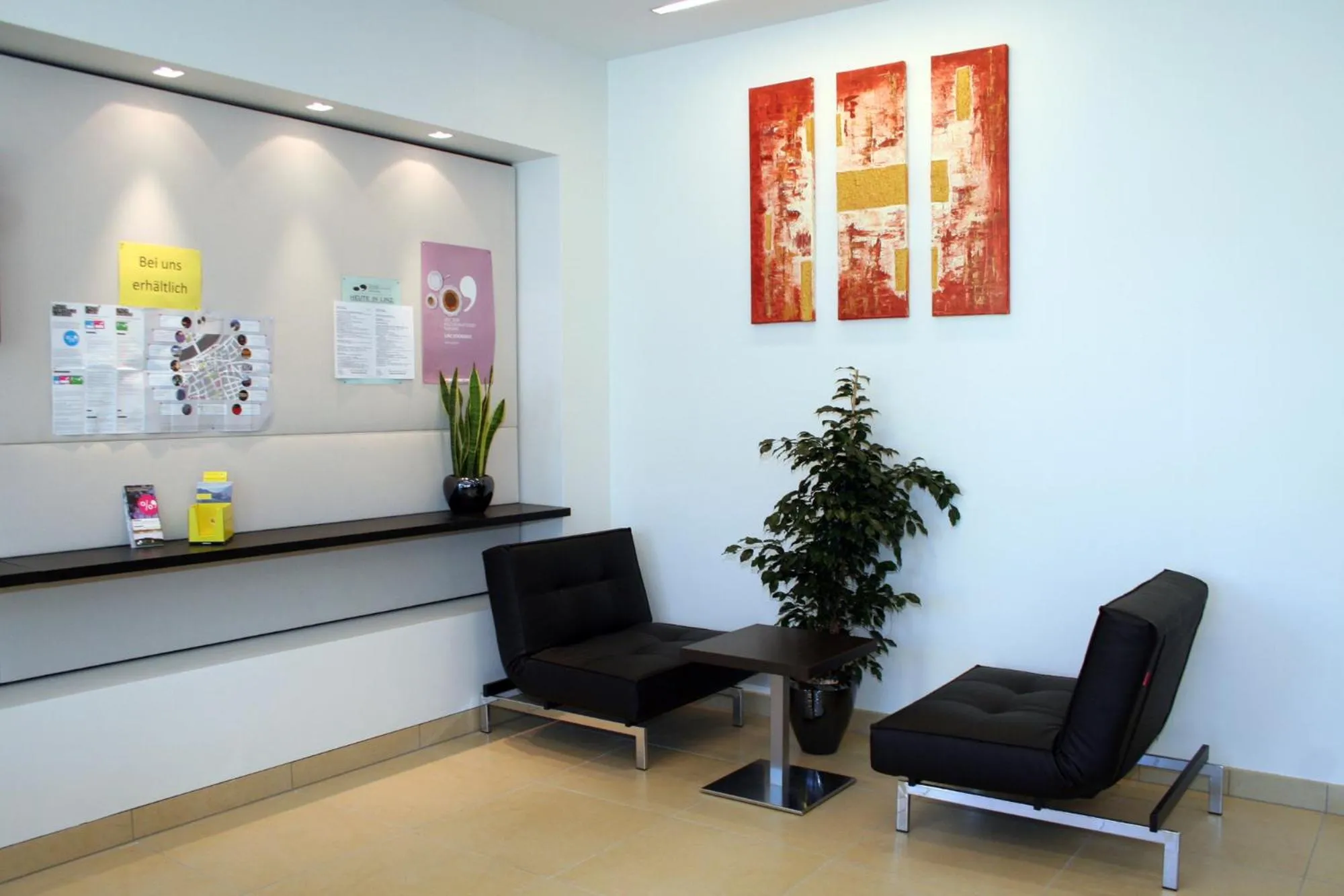 Lounge or bar in Hotel Sommerhaus Linz