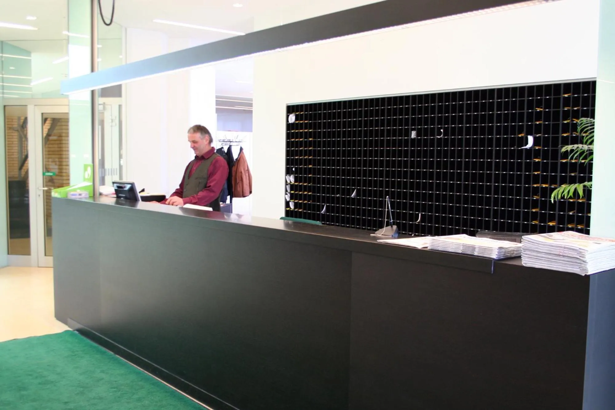 Lobby or reception in Hotel Sommerhaus Linz