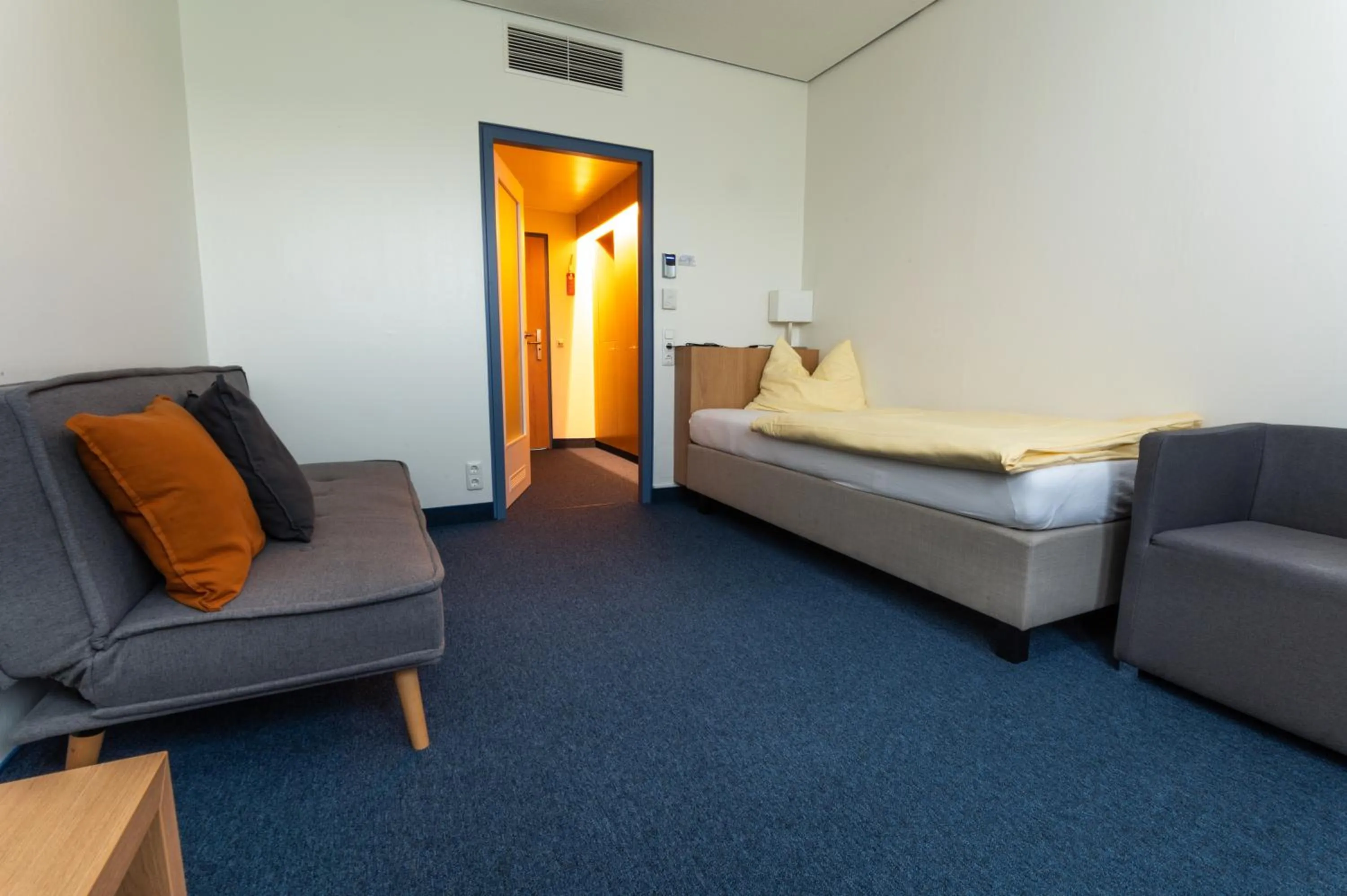 Bed in Hotel Sommerhaus Linz