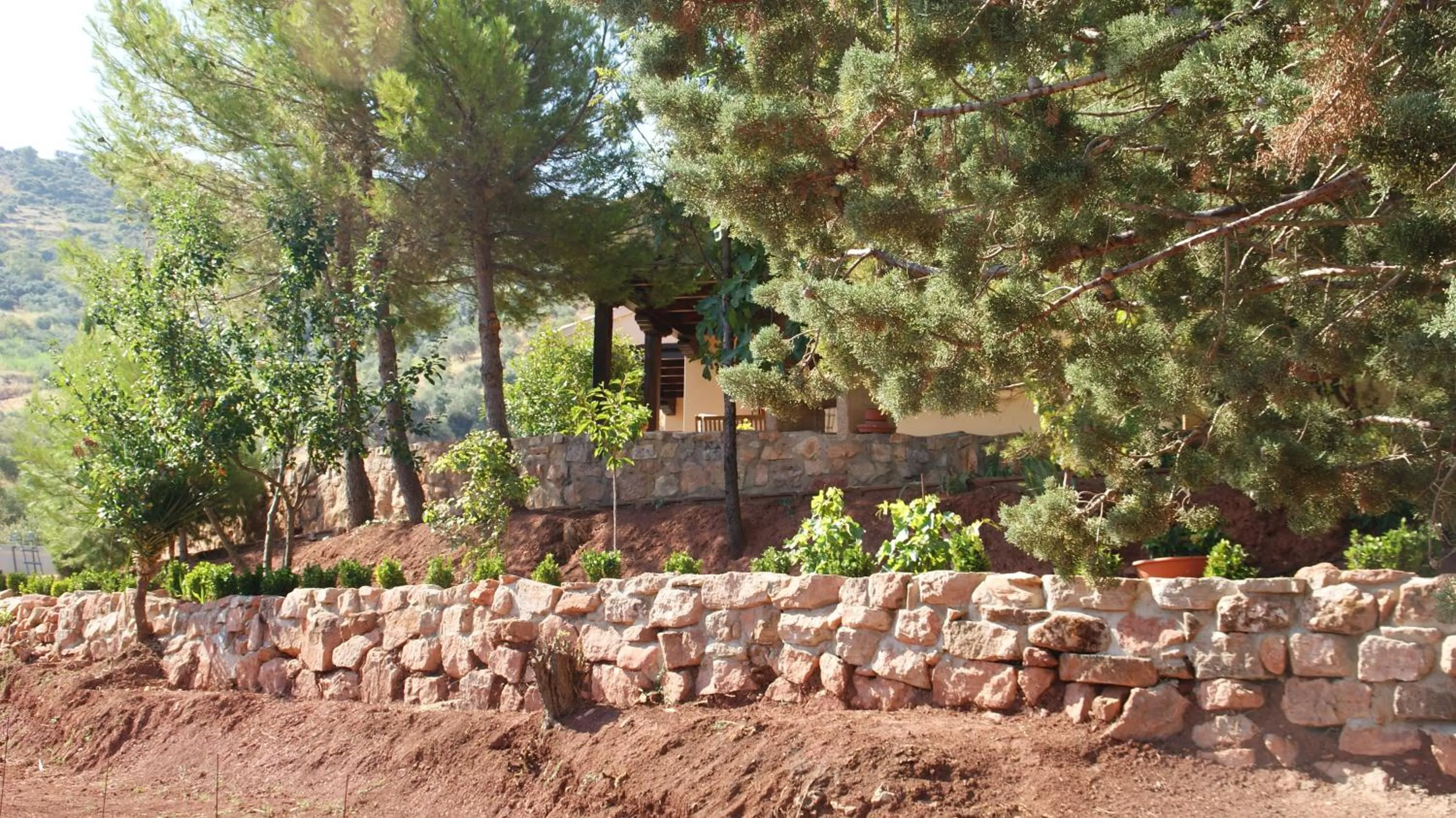 Garden in Casas Rurales Cortijo Bellavista