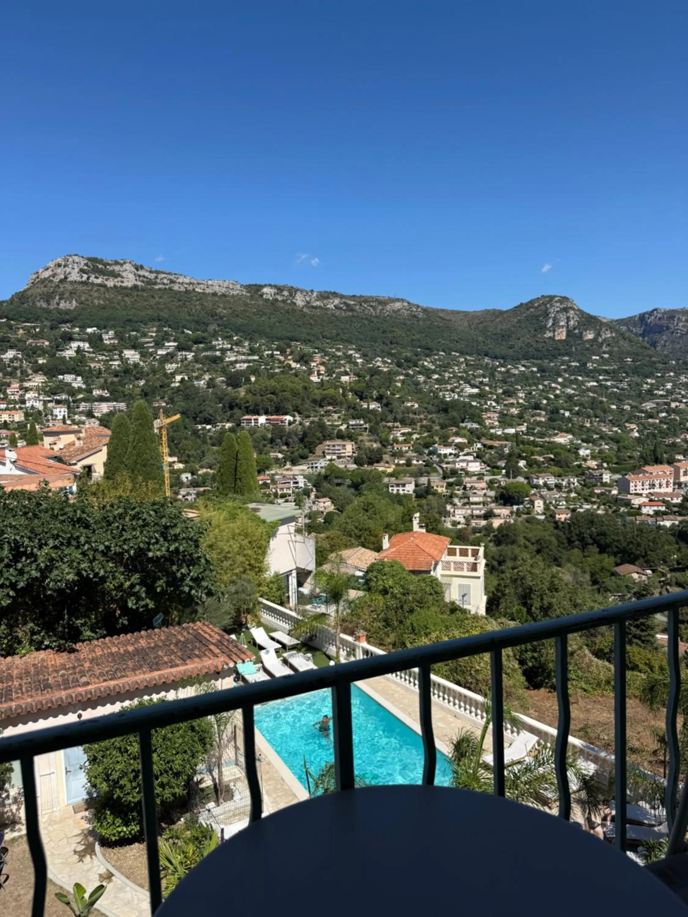 Mountain view in Hôtel Miramar