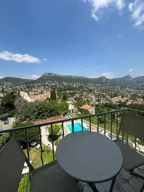 Pool view in Hôtel Miramar