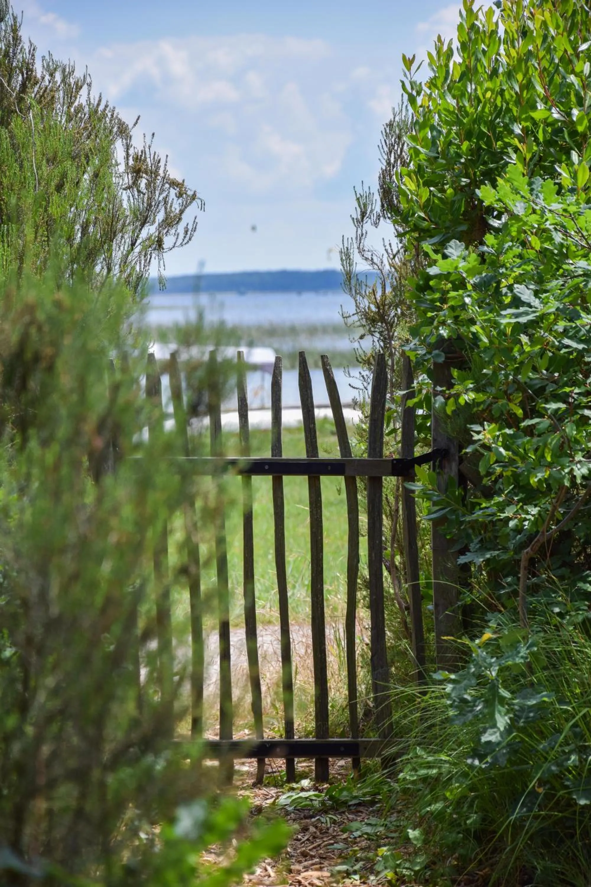 Lake view in La Maison Moutchic