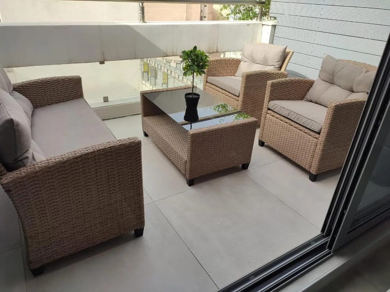Balcony/Terrace in Amazing Apartments @ Aiolou Str.