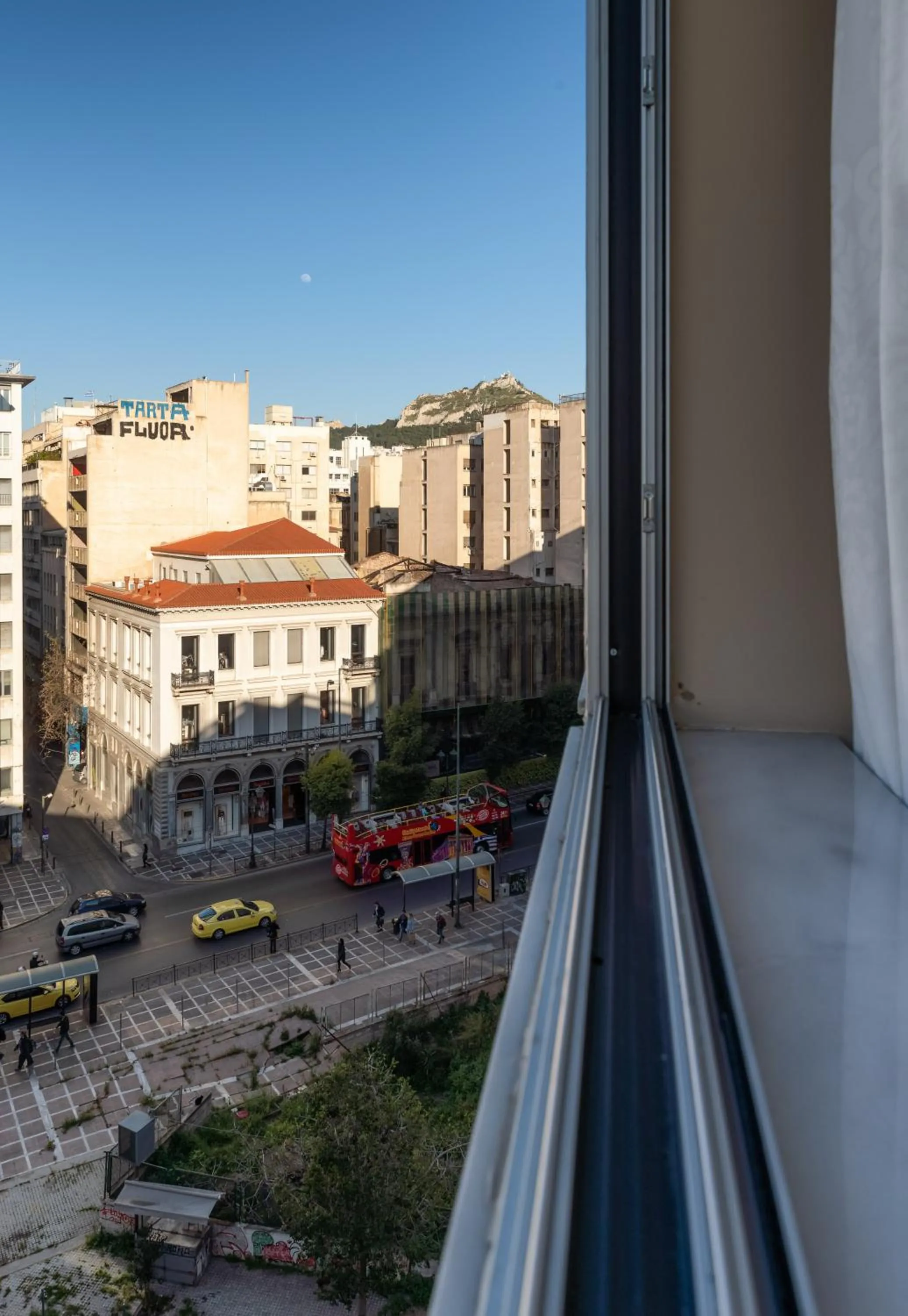 City view in Amazing Apartments @ Aiolou Str.
