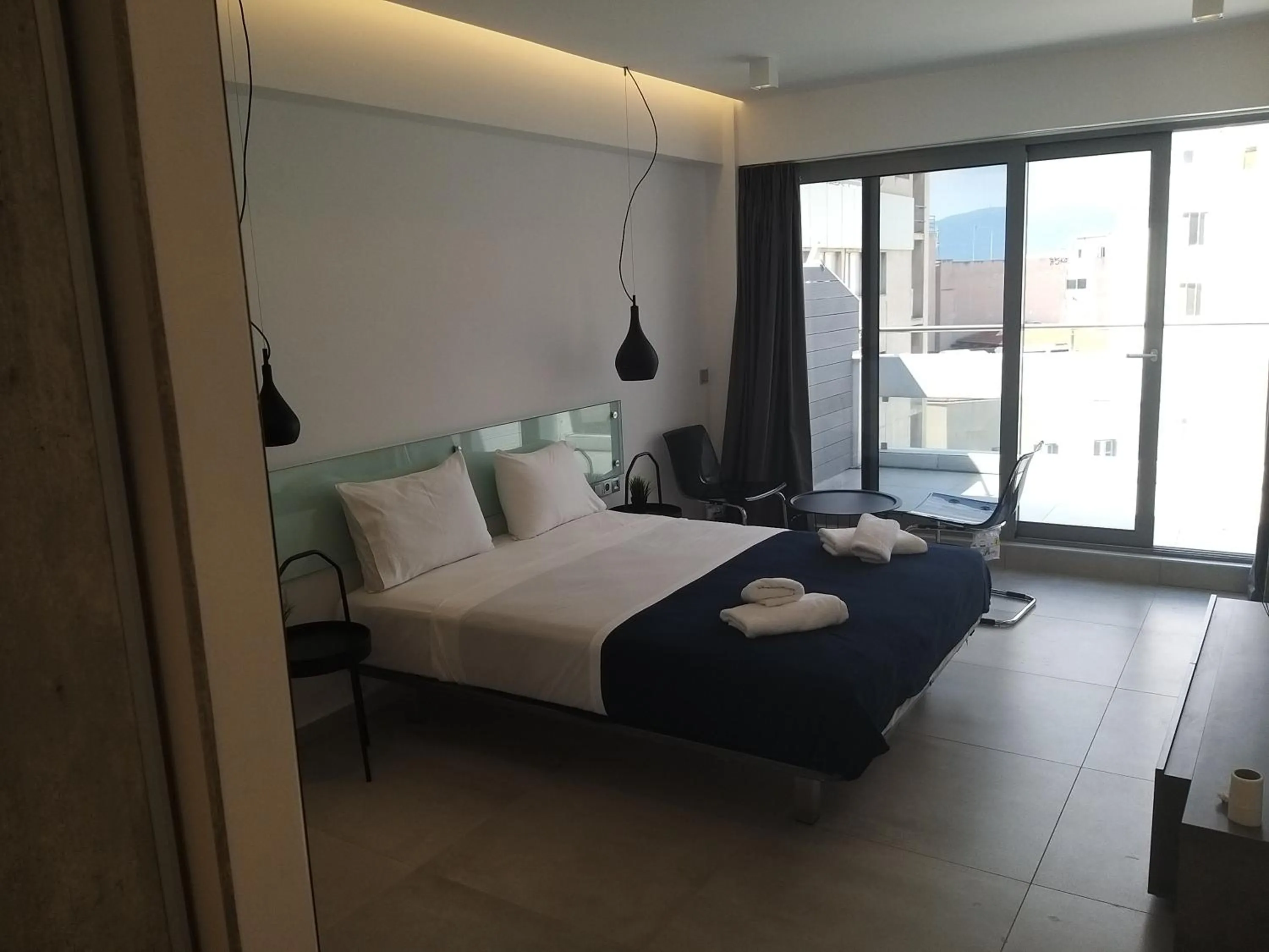 Photo of the whole room, Bed in Amazing Apartments @ Aiolou Str.