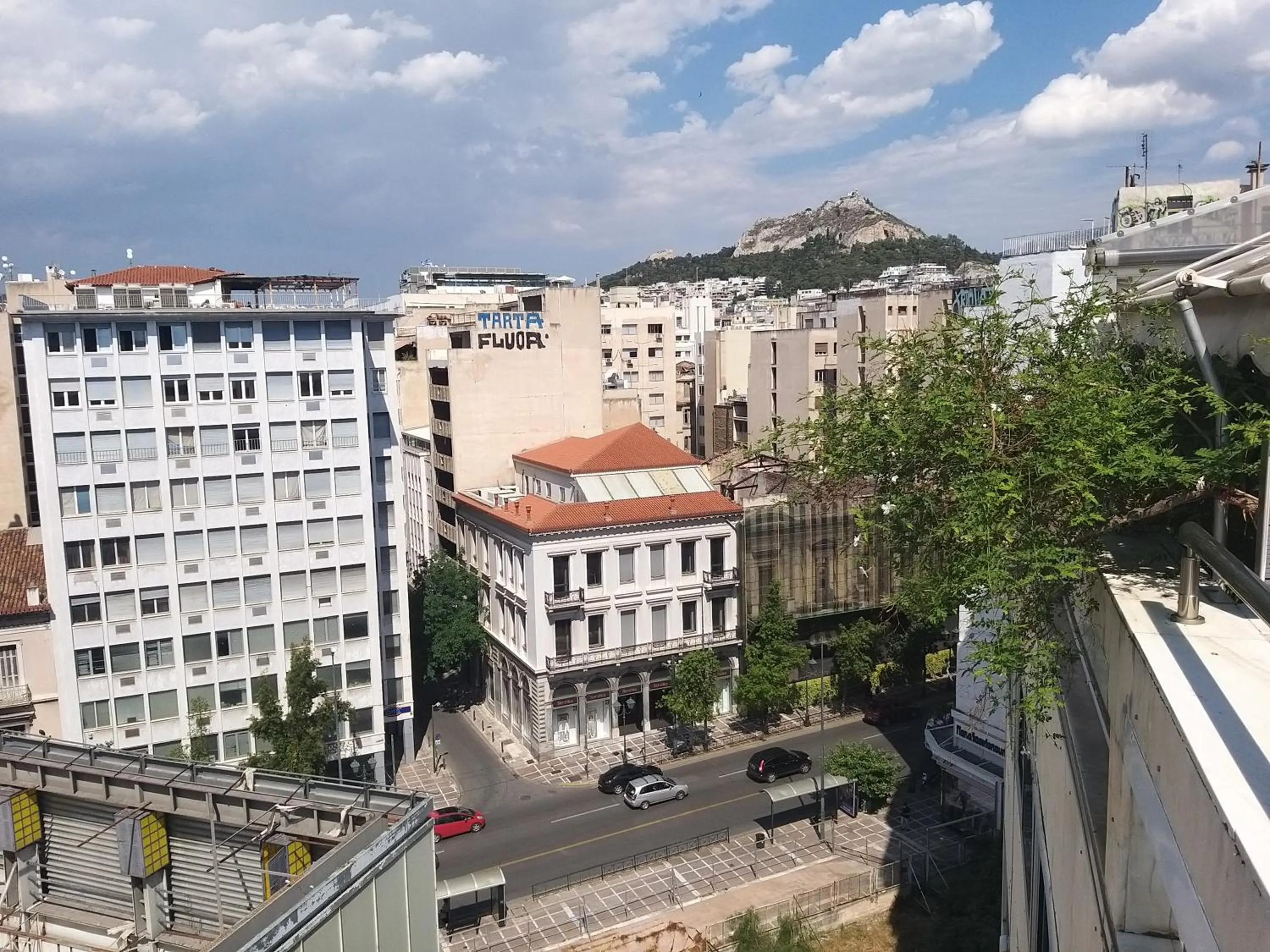 Balcony/Terrace in Amazing Apartments @ Aiolou Str.