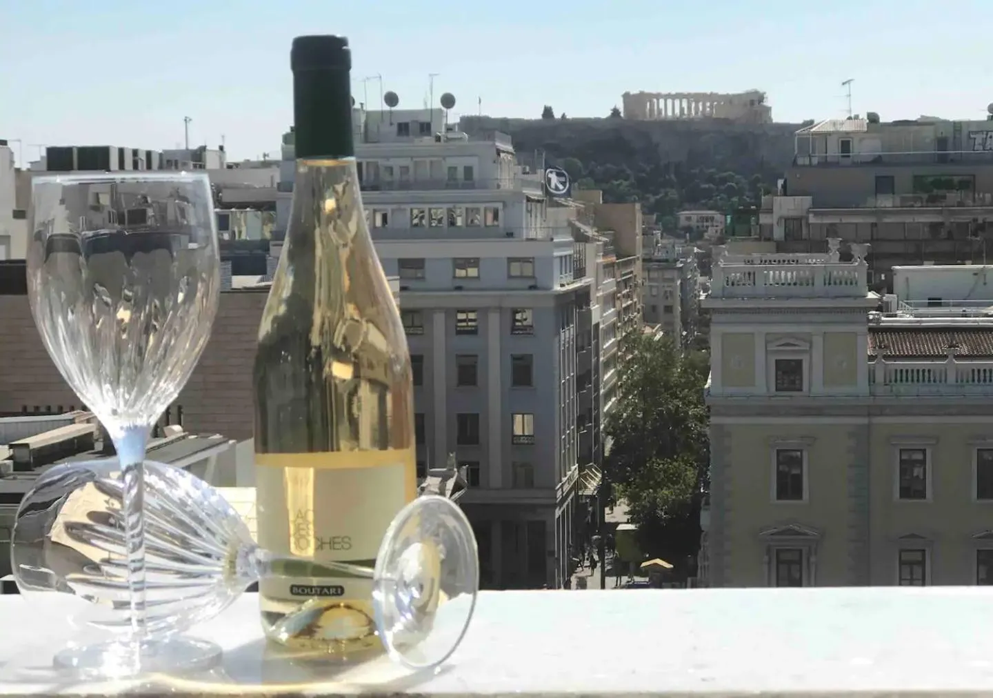 Balcony/Terrace in Amazing Apartments @ Aiolou Str.