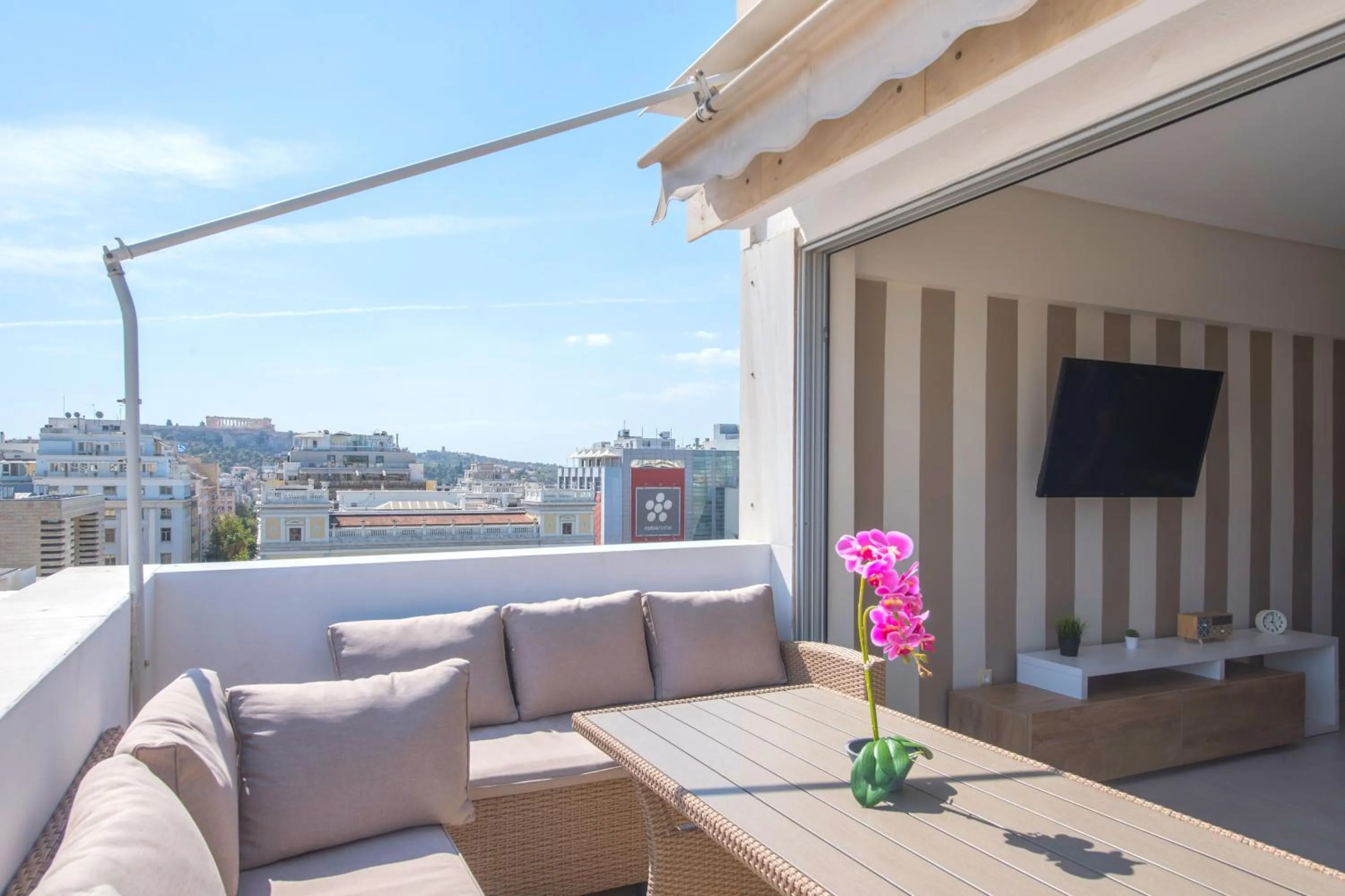 View (from property/room) in Amazing Apartments @ Aiolou Str.