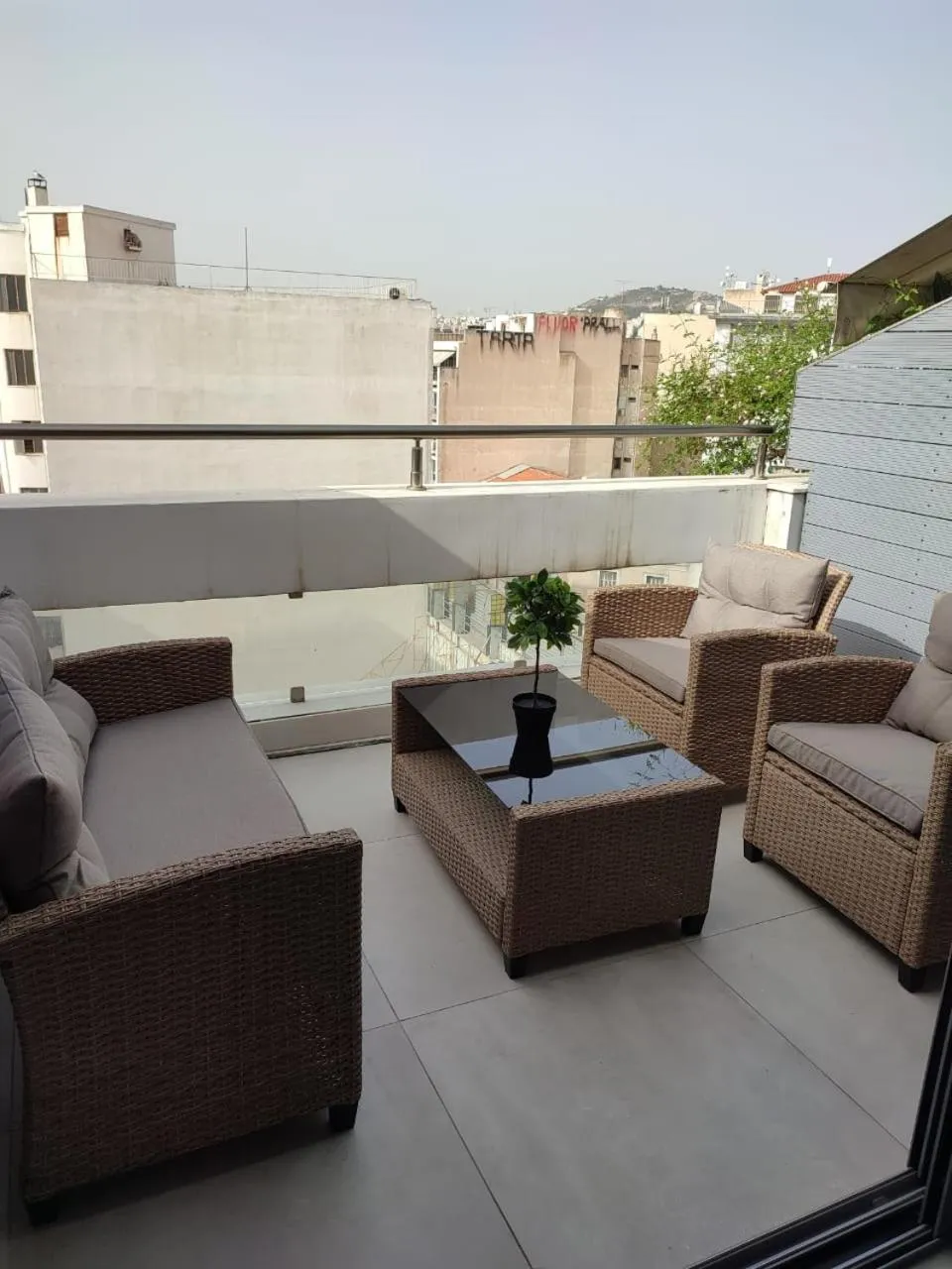 Balcony/Terrace in Amazing Apartments @ Aiolou Str.