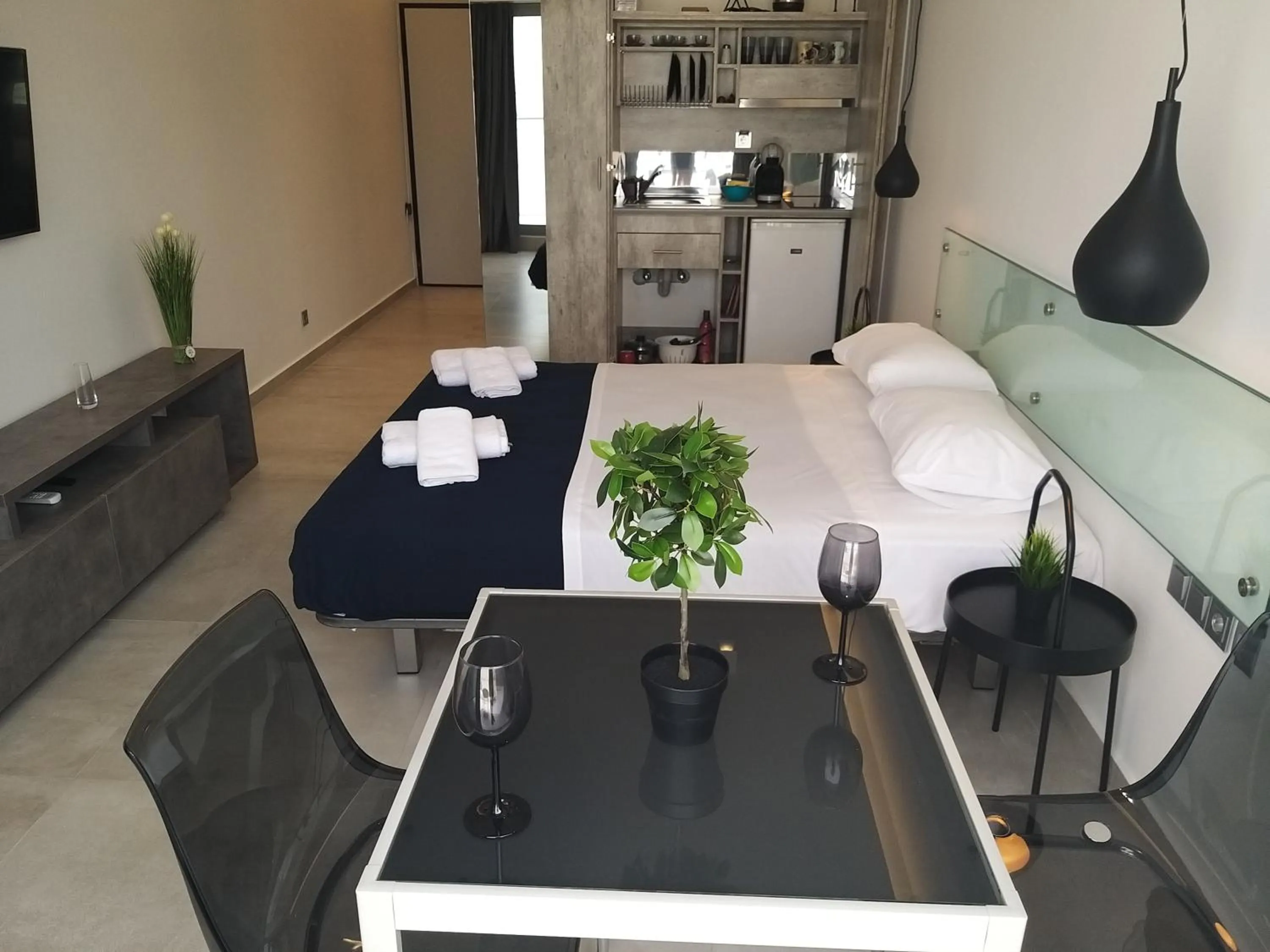 Dining area in Amazing Apartments @ Aiolou Str.