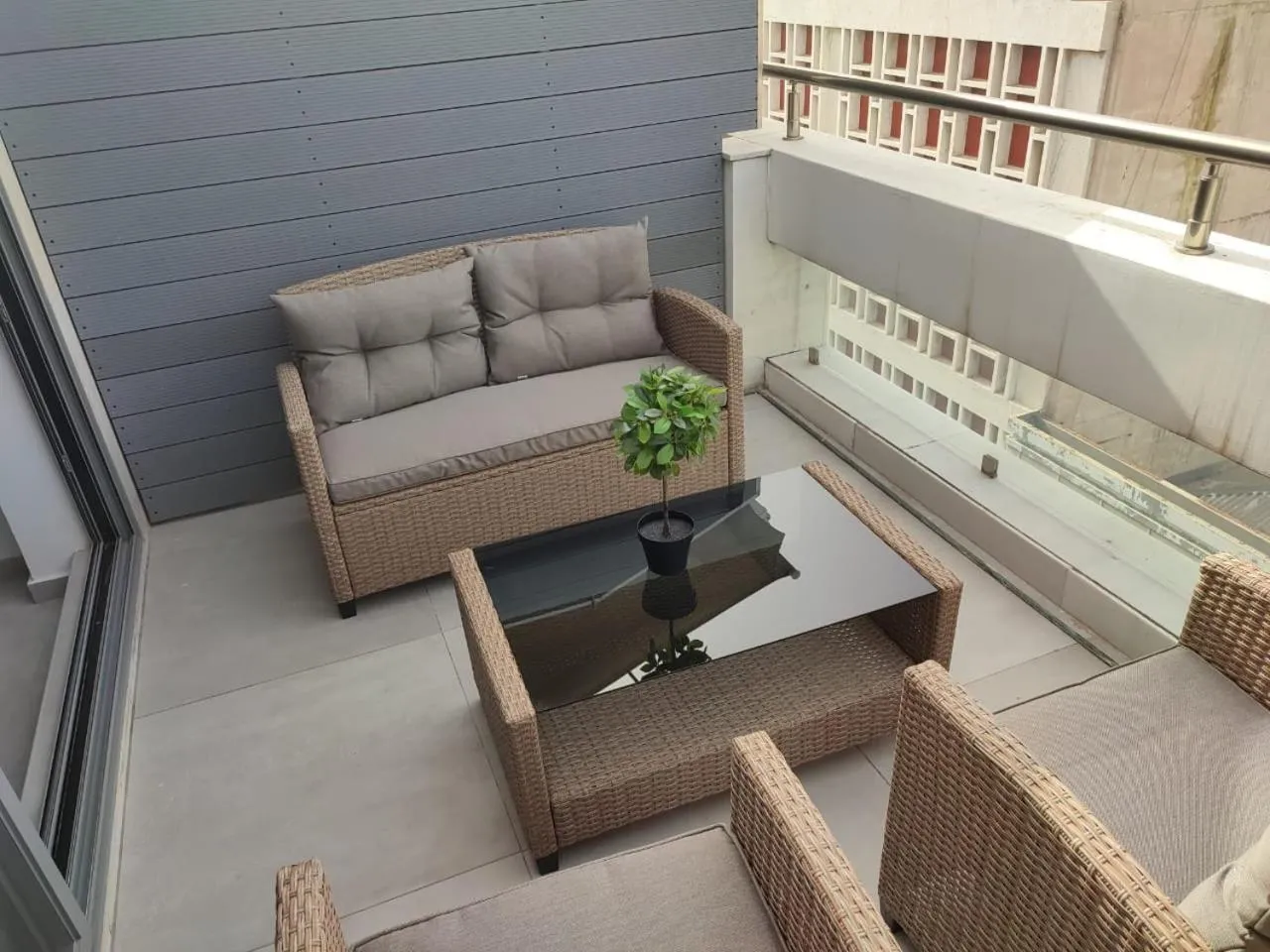 Balcony/Terrace in Amazing Apartments @ Aiolou Str.