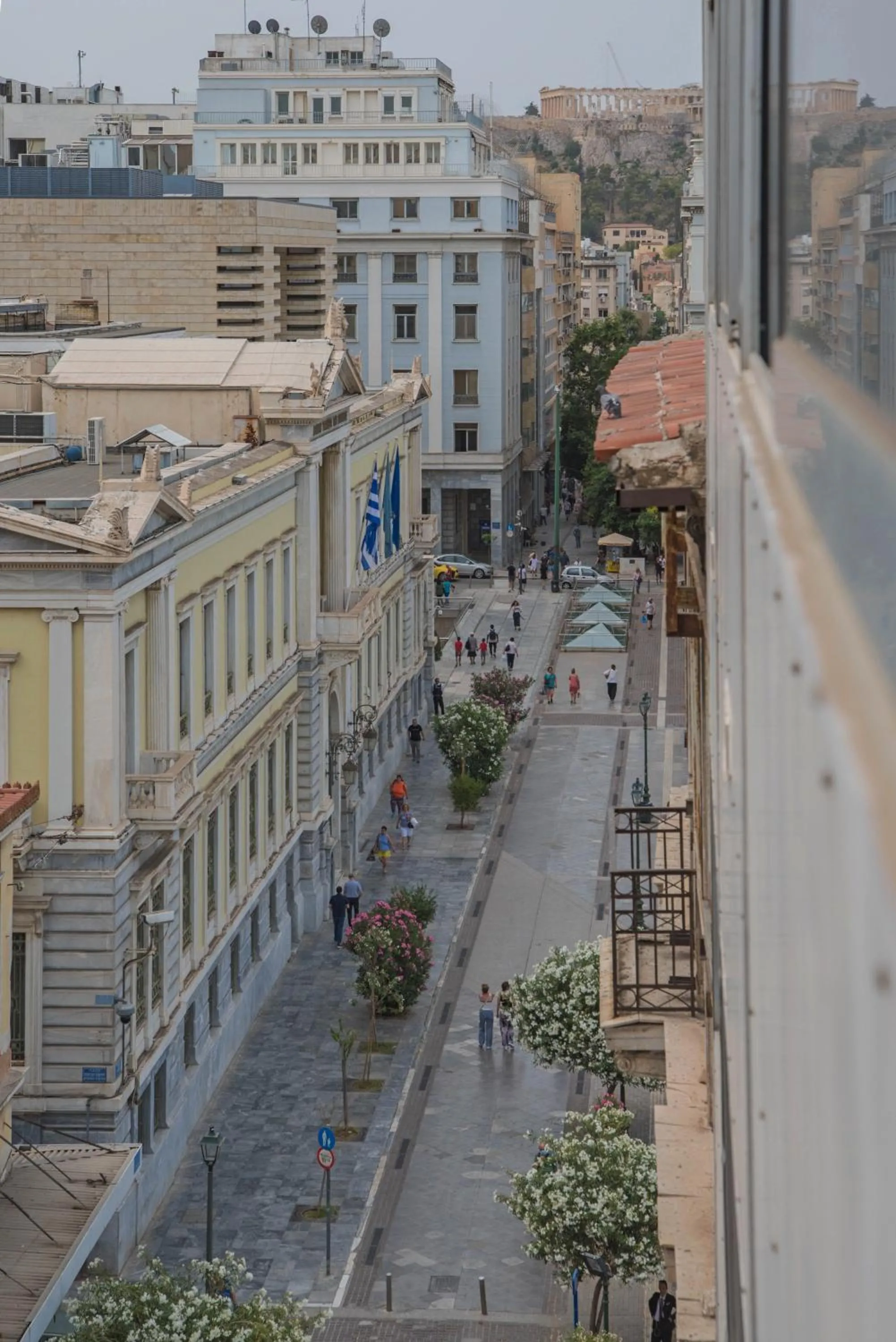 City view in Amazing Apartments @ Aiolou Str.