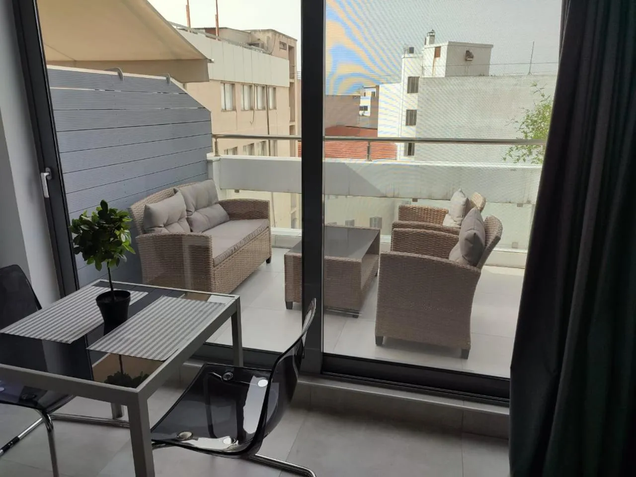 Balcony/Terrace in Amazing Apartments @ Aiolou Str.