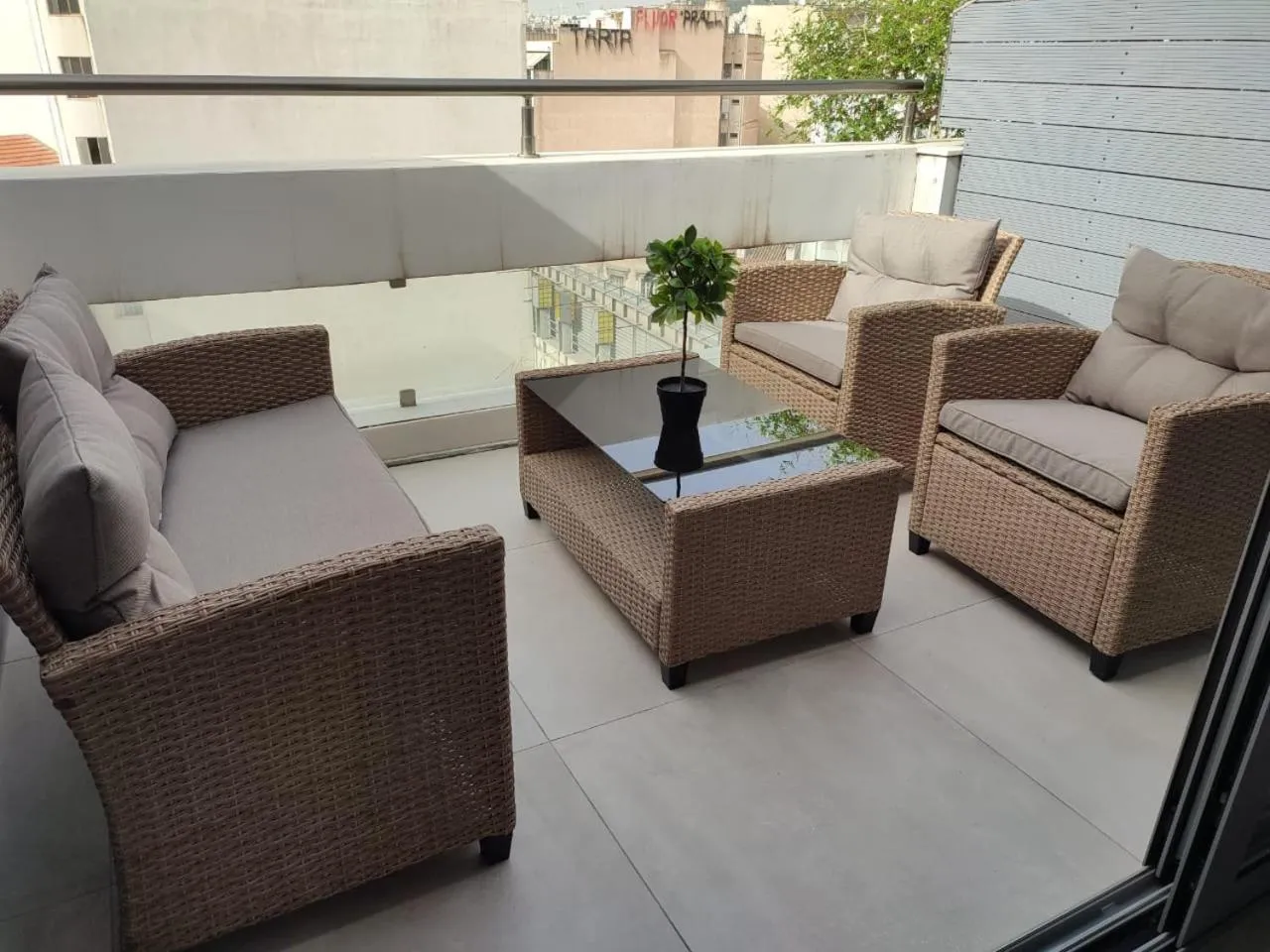 Balcony/Terrace in Amazing Apartments @ Aiolou Str.