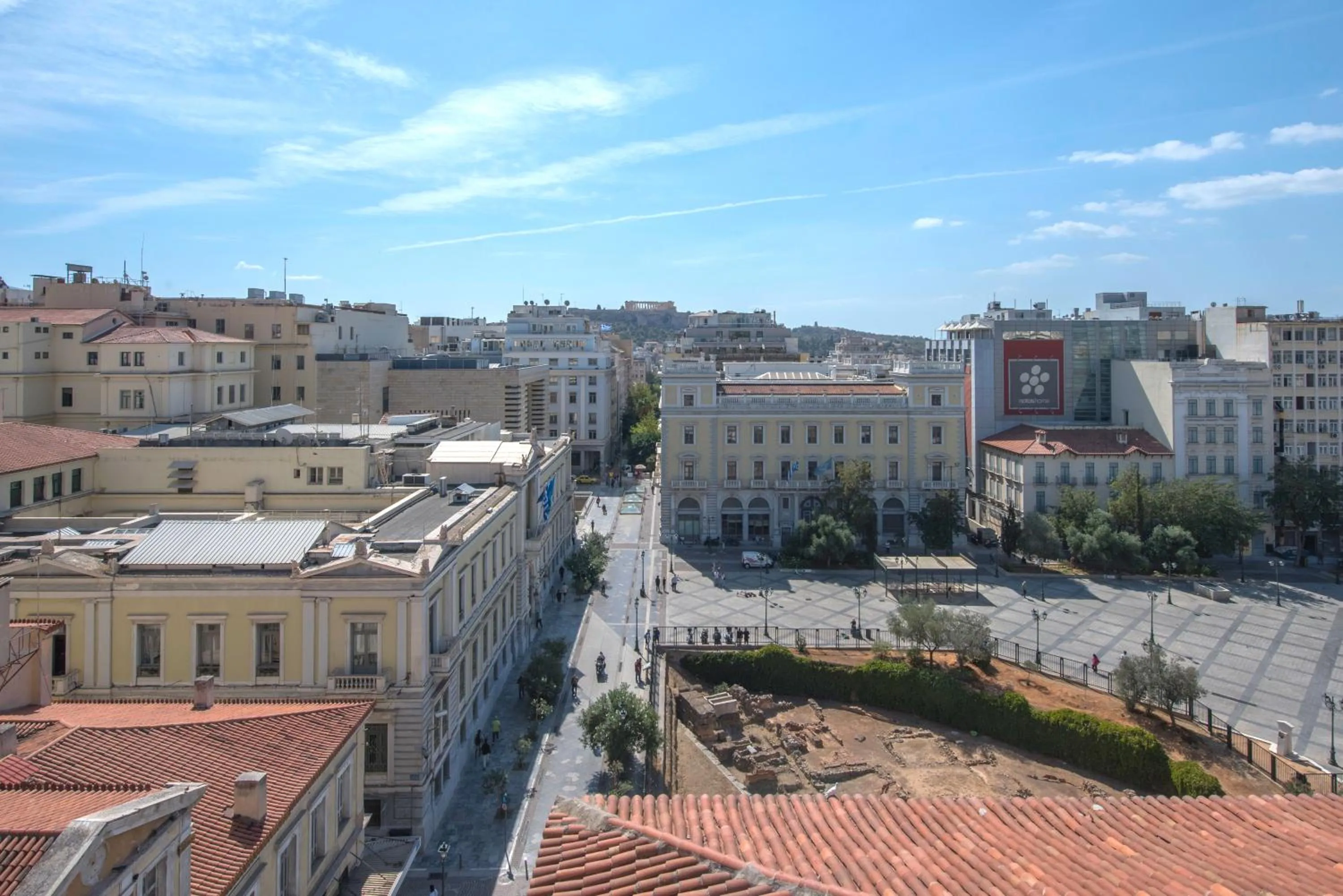 City view in Amazing Apartments @ Aiolou Str.