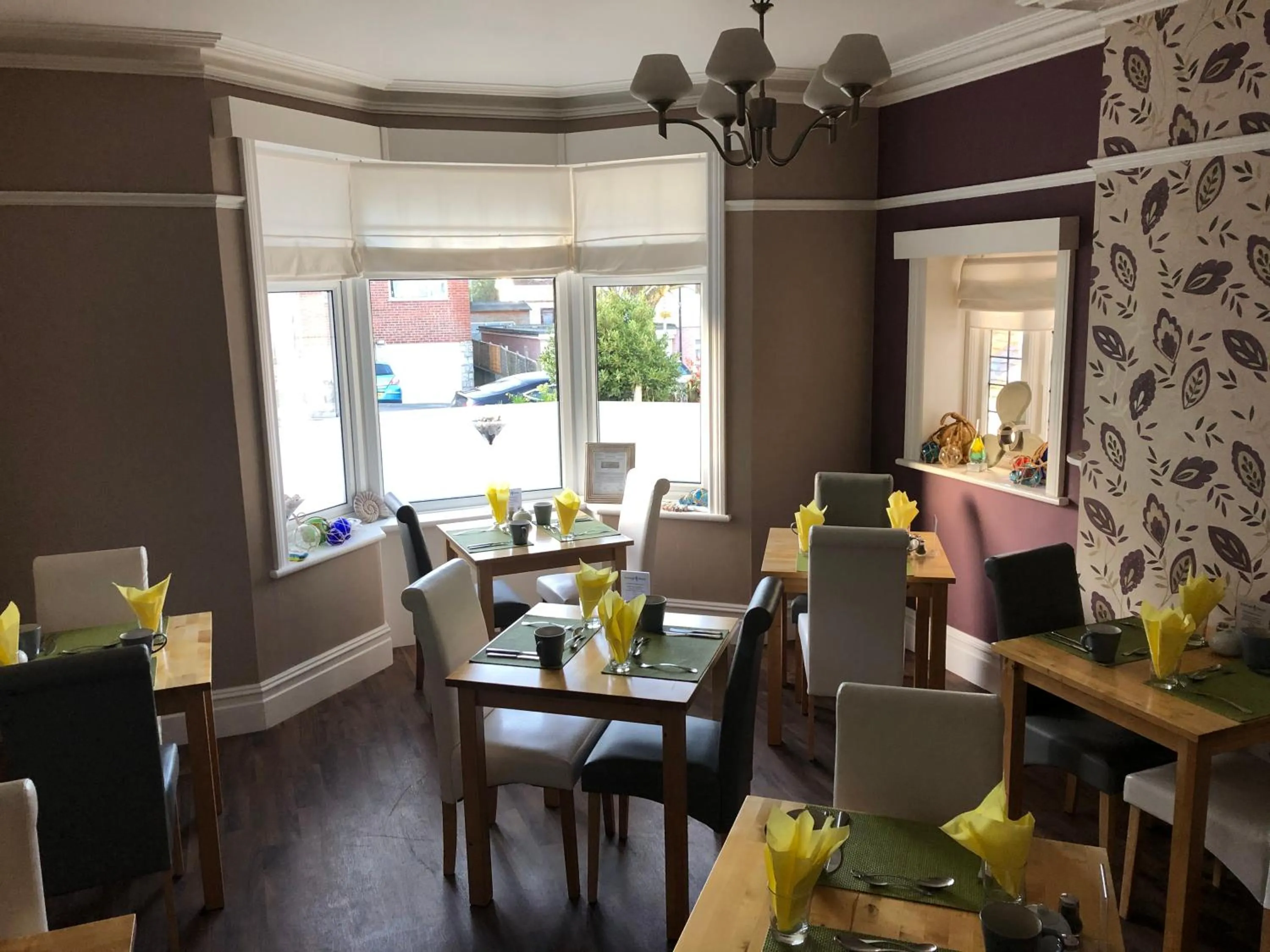 Dining area in Swanage Haven Boutique Guest House