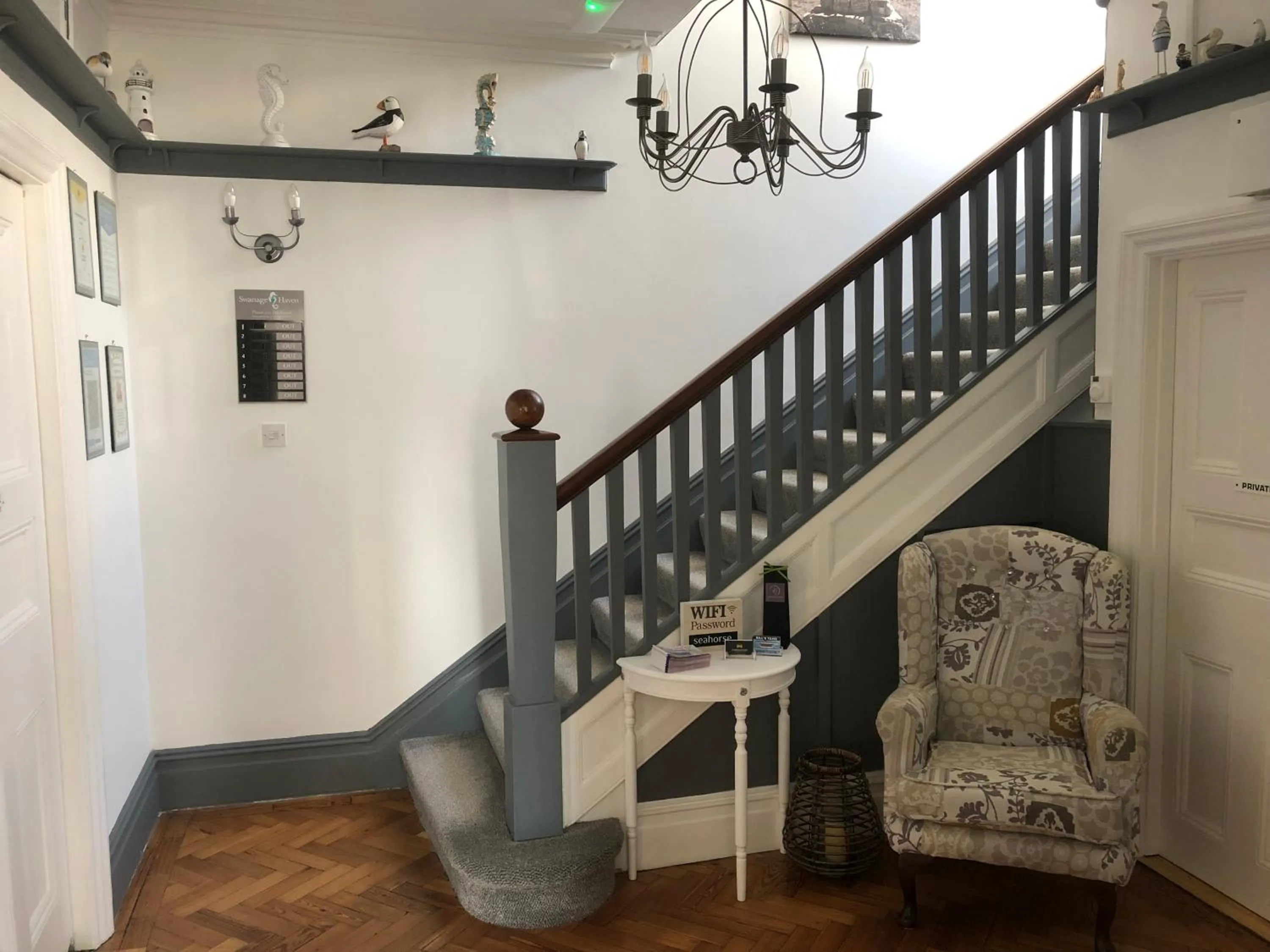 Lobby or reception in Swanage Haven Boutique Guest House