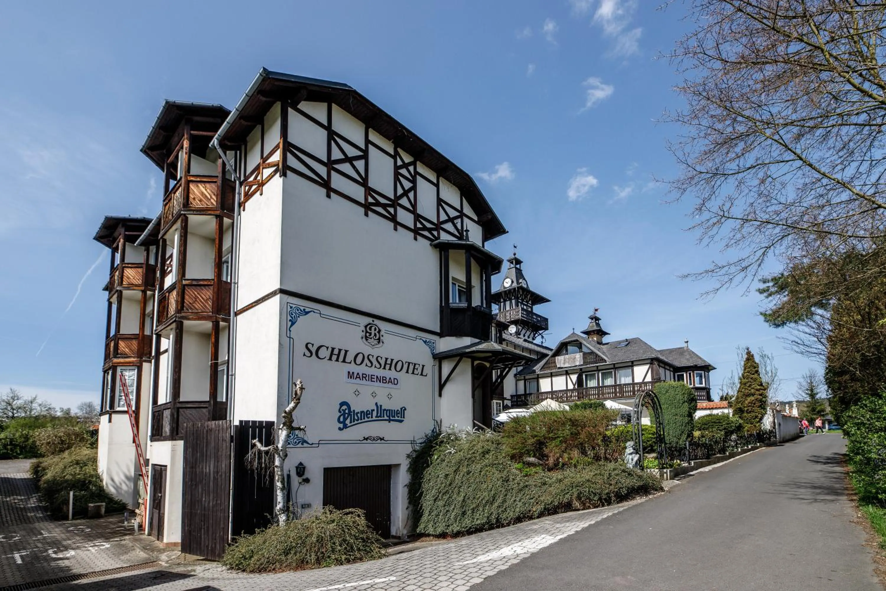 Property building in Schlosshotel Marienbad