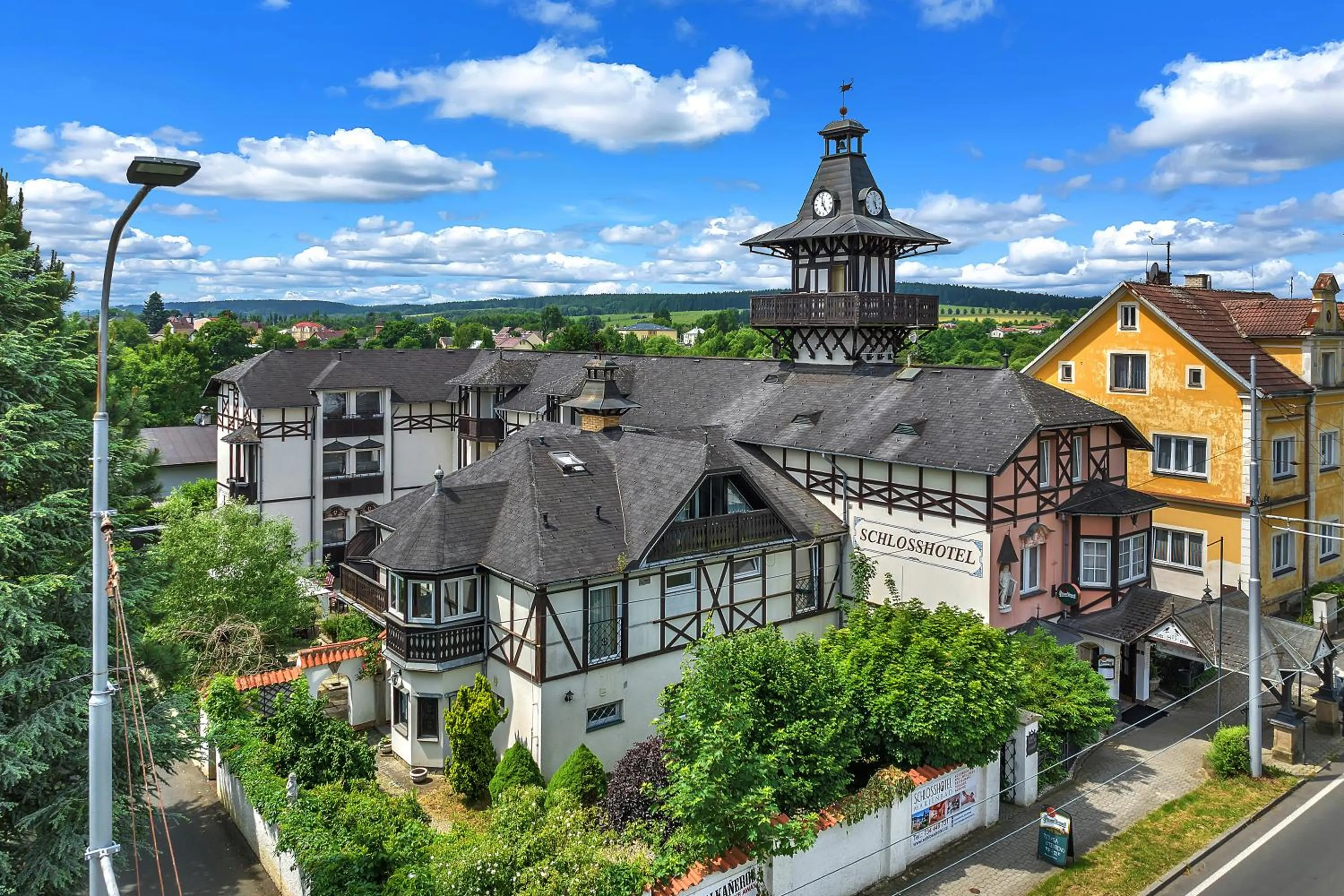 Property building in Schlosshotel Marienbad