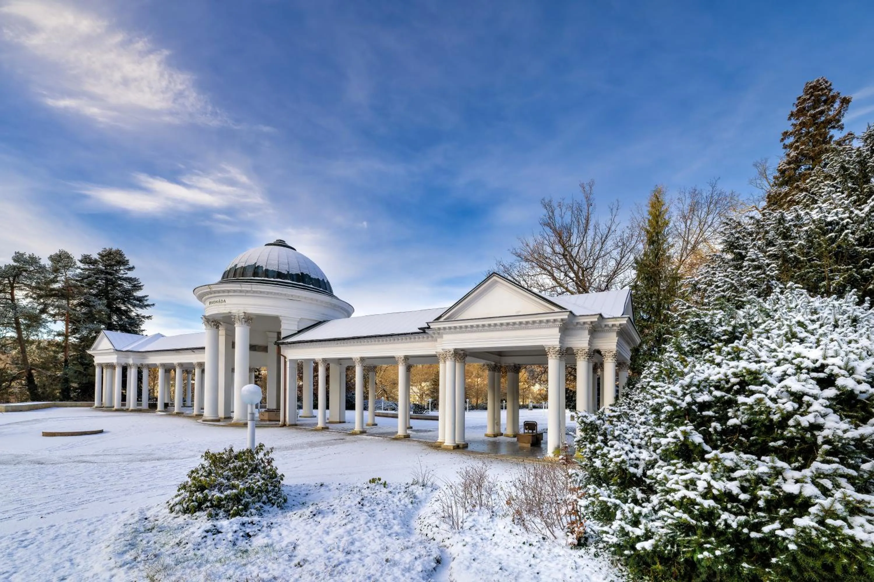 Winter in Schlosshotel Marienbad