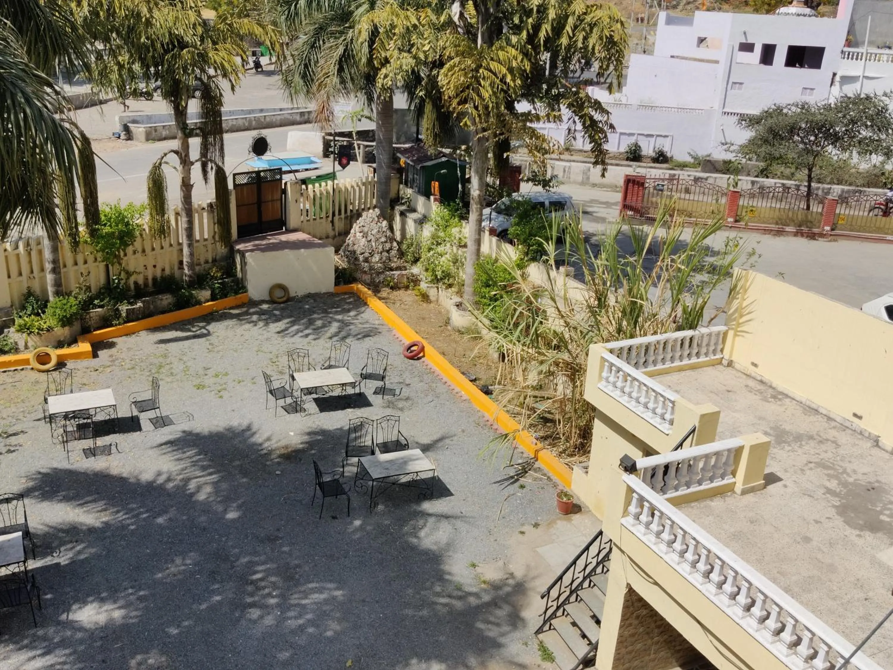Garden view in The Fateh Hotel by Le Pension Stays