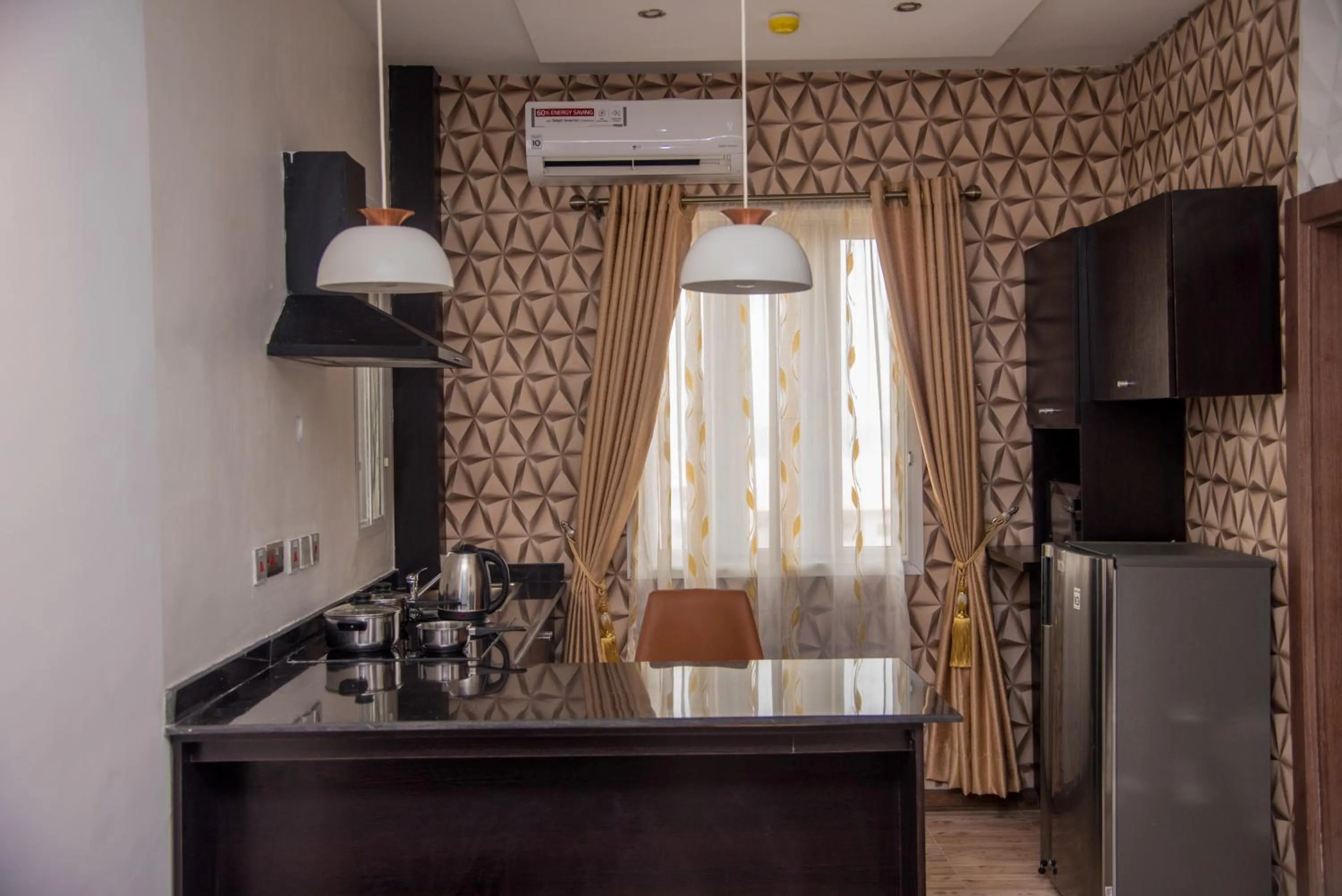 Kitchen or kitchenette in James Court Hotel & Luxury Apartments