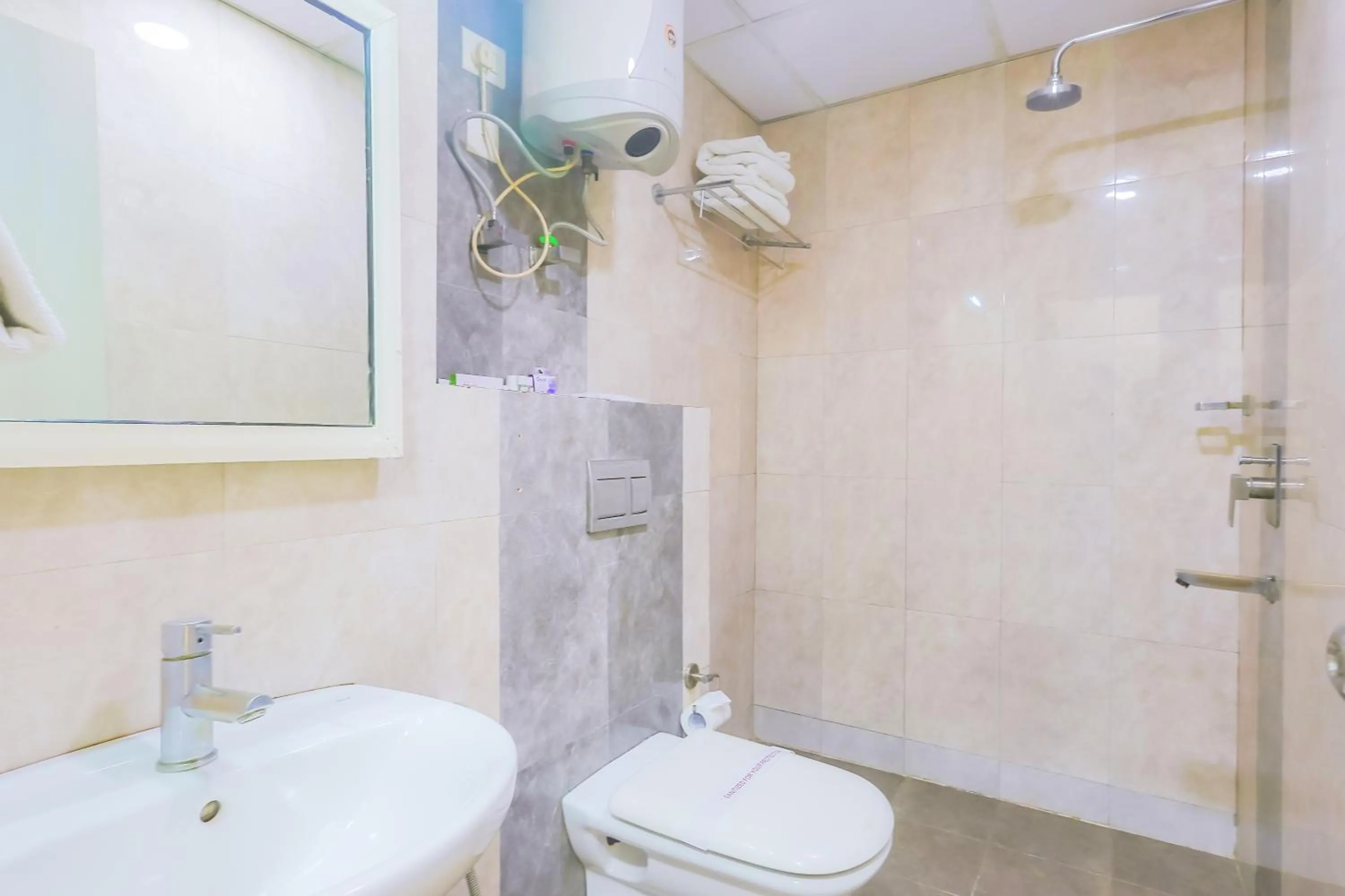 Bathroom in Hyphen Business Hotel