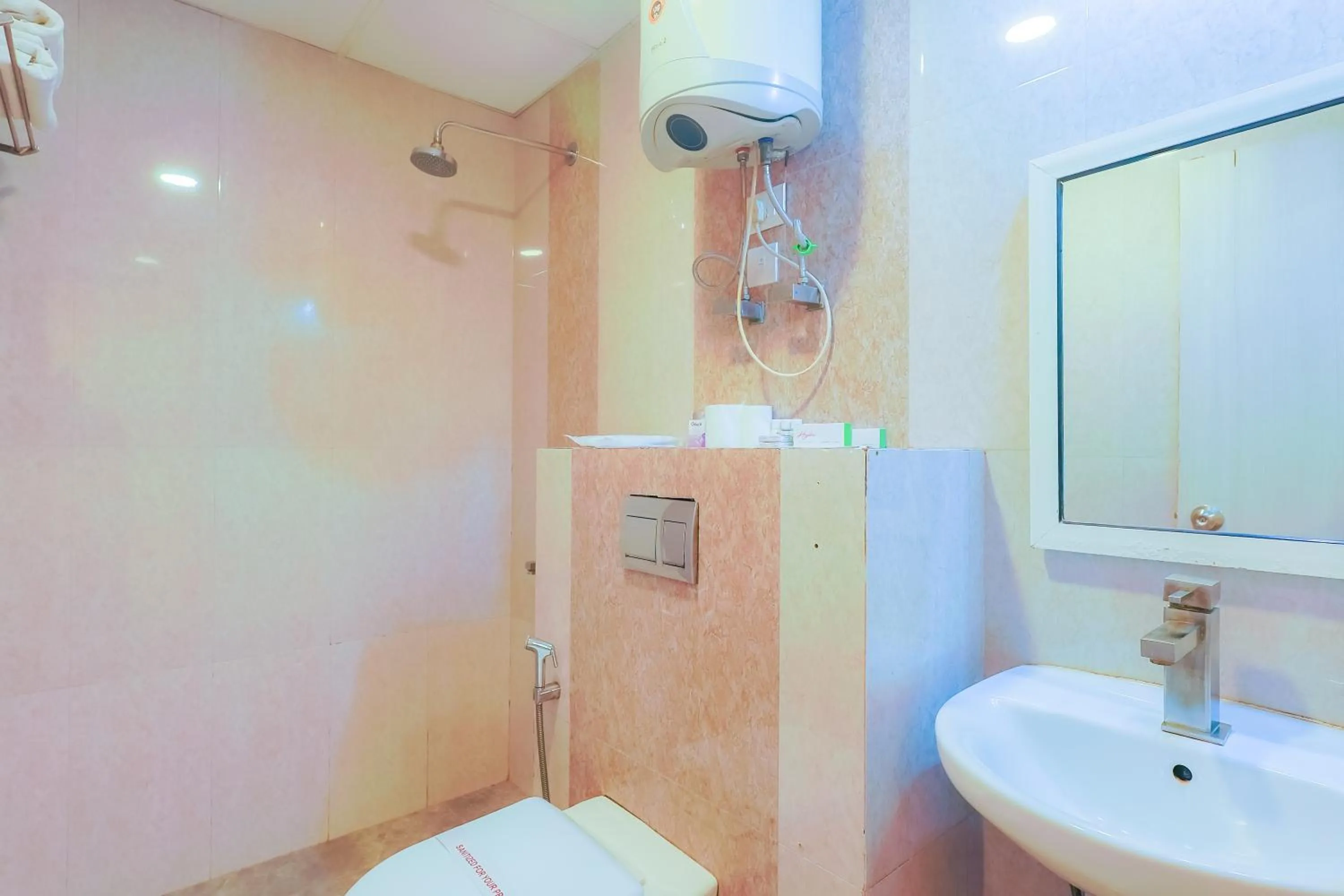 Bathroom in Hyphen Business Hotel