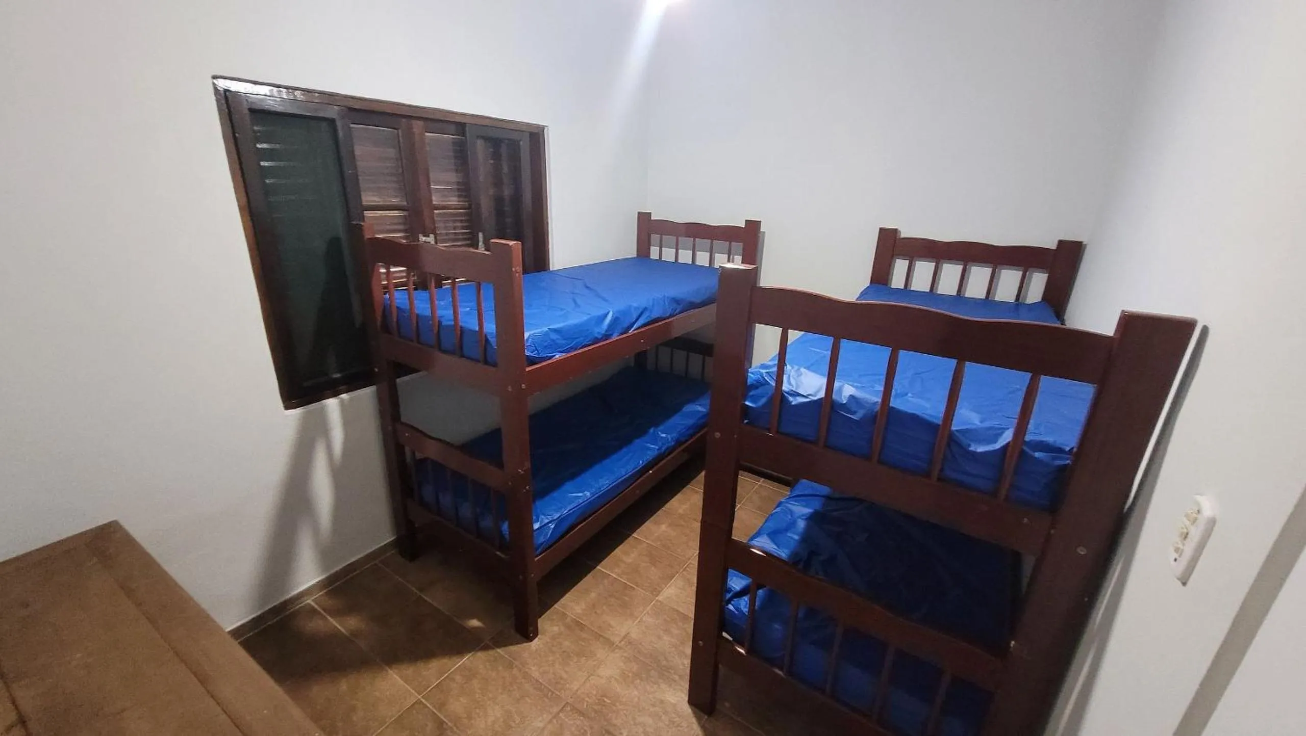 Bed in Eco Chalés Luar das Marés