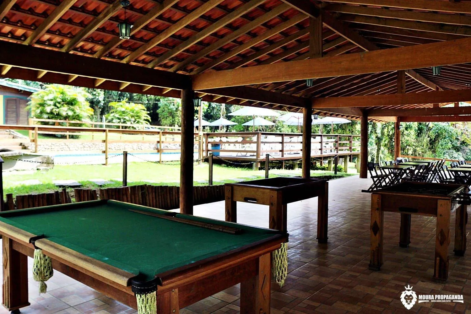 Game Room in Eco Chalés Luar das Marés