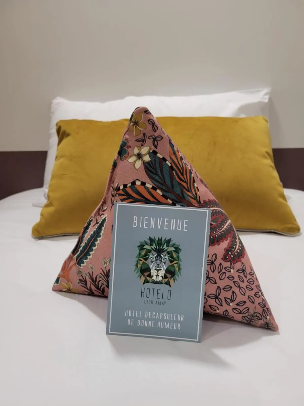 Bed in Hotelo Lyon Ainay