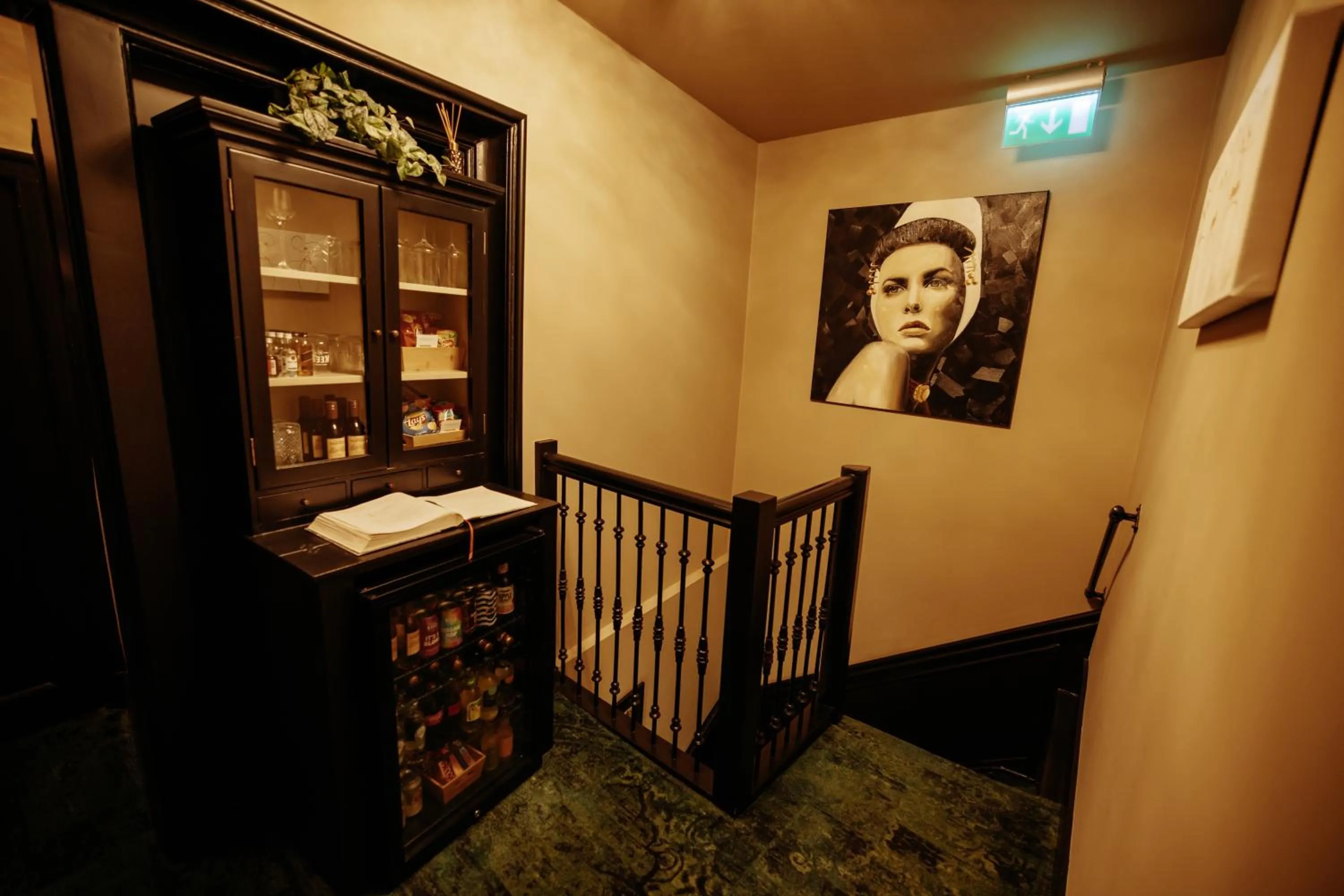 minibar in B&B 't Poorthuys