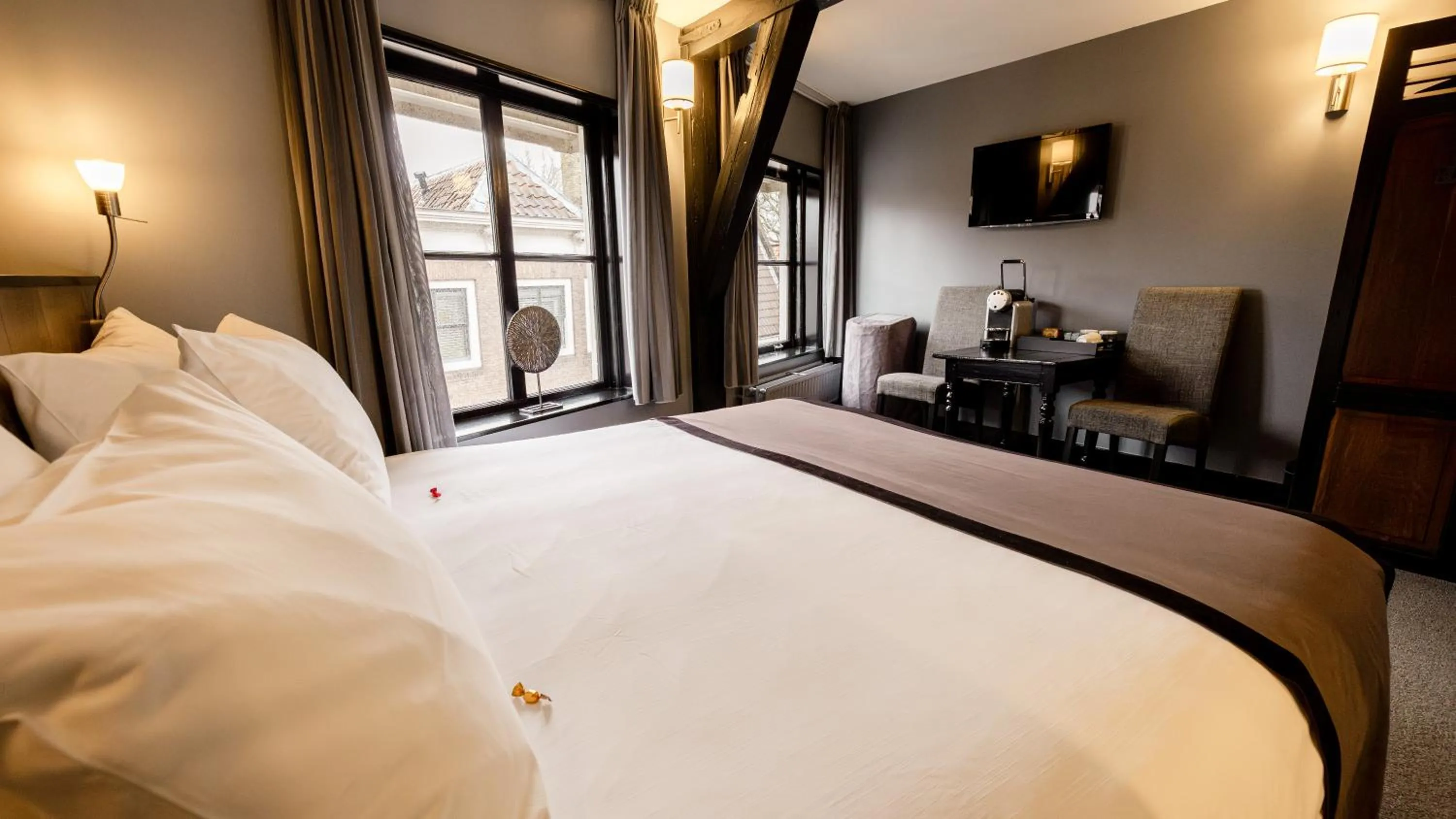 Bed in B&B 't Poorthuys