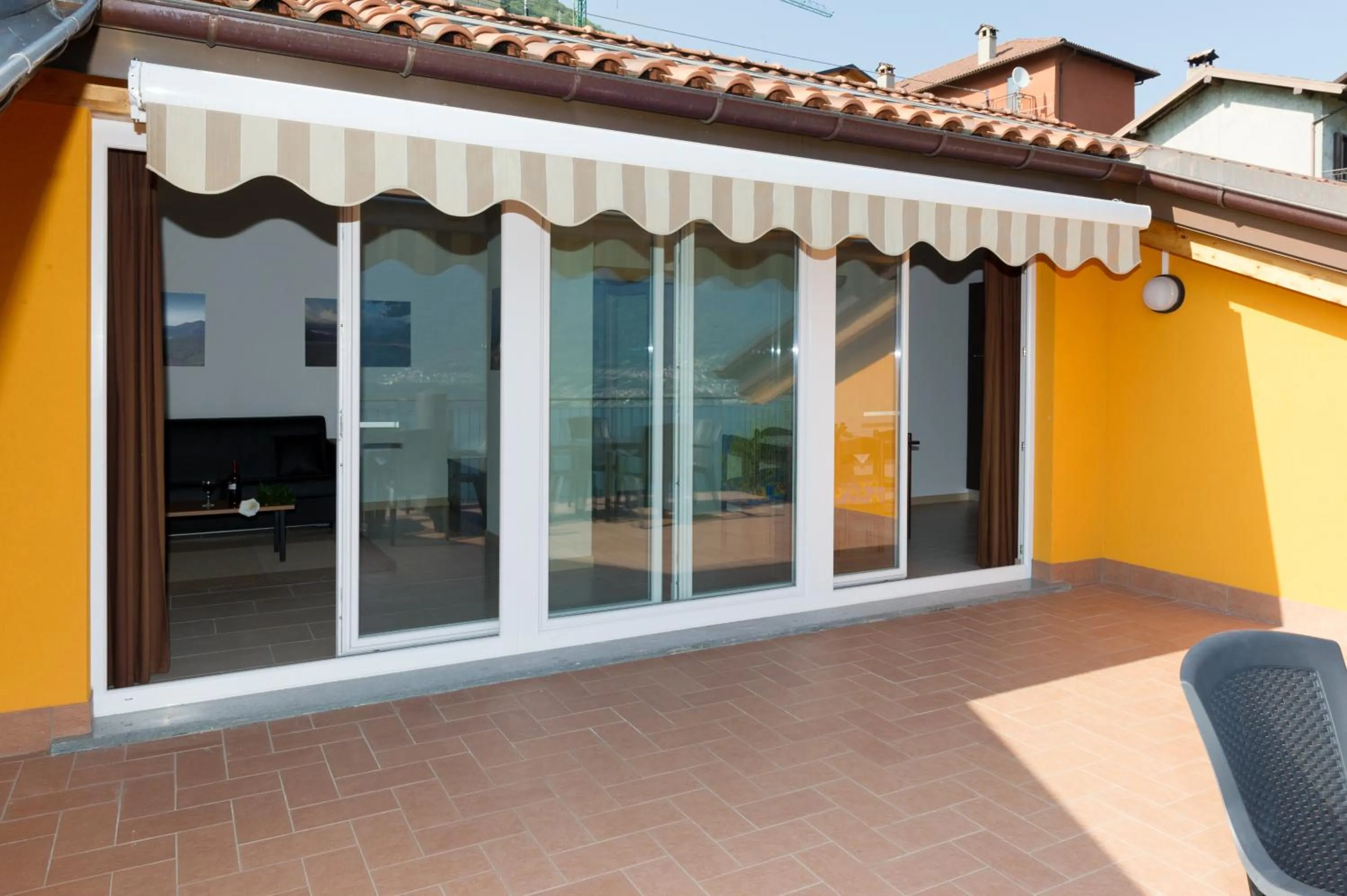 Balcony/Terrace in Residence Le Azalee & SPA