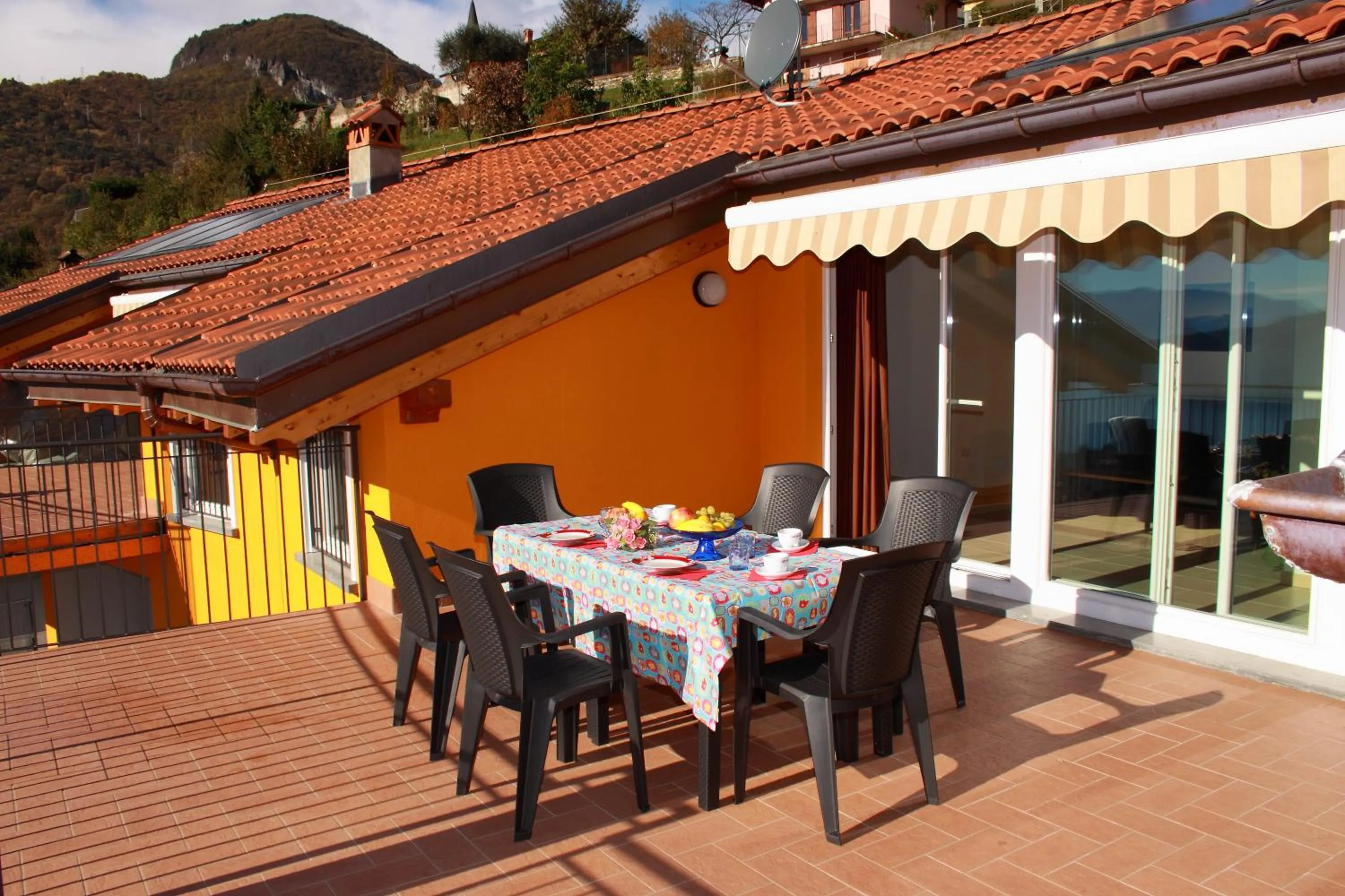 Balcony/Terrace in Residence Le Azalee & SPA