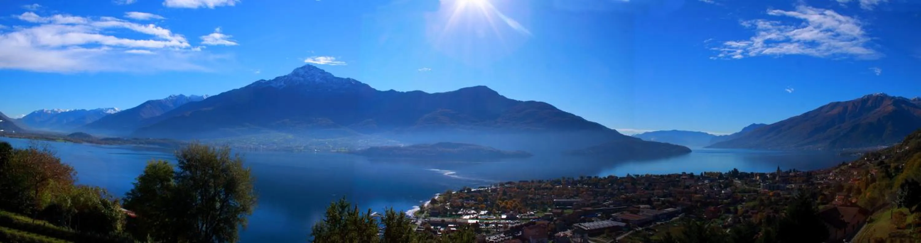 Lake view in Residence Le Azalee & SPA