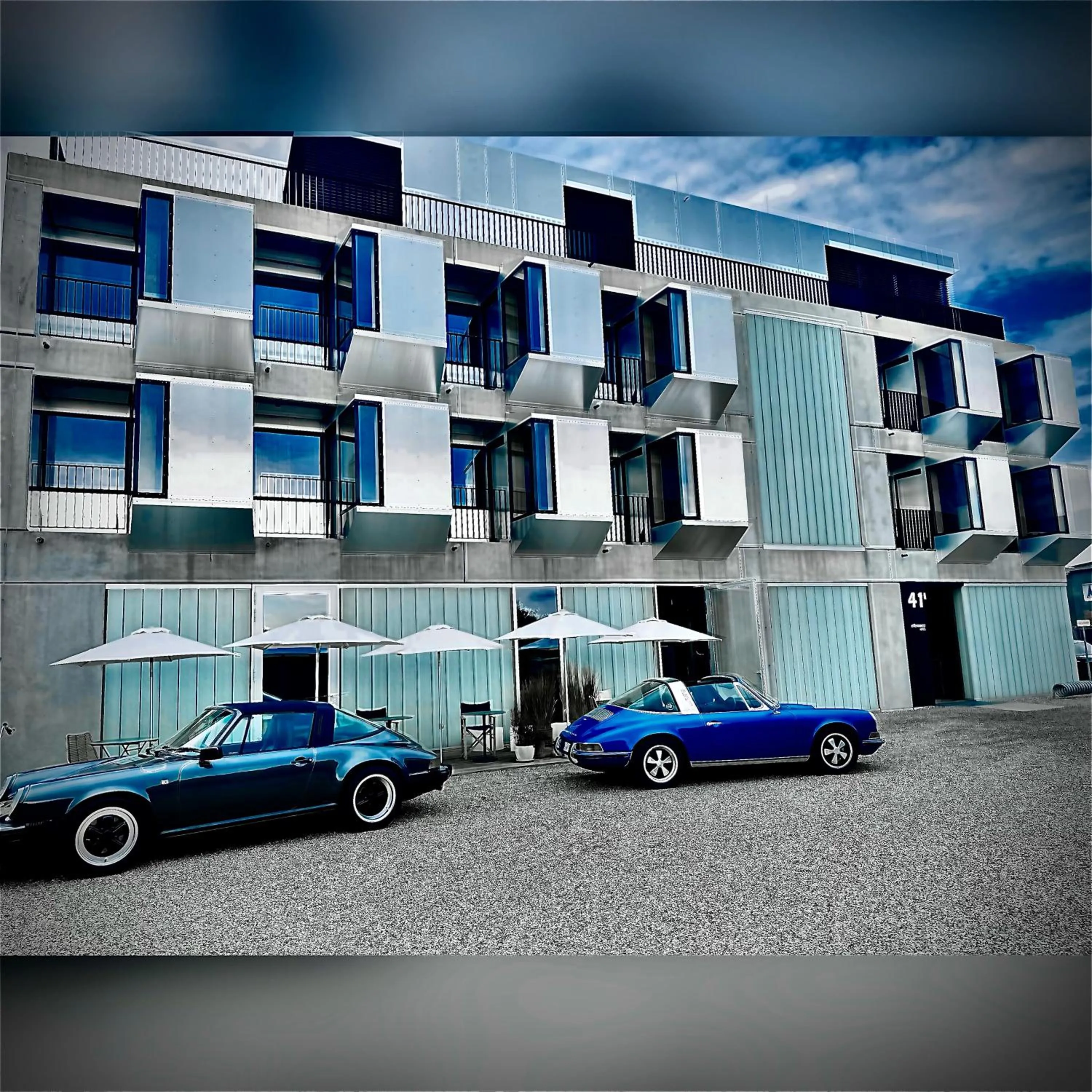 Balcony/Terrace in elferrooms Hotel