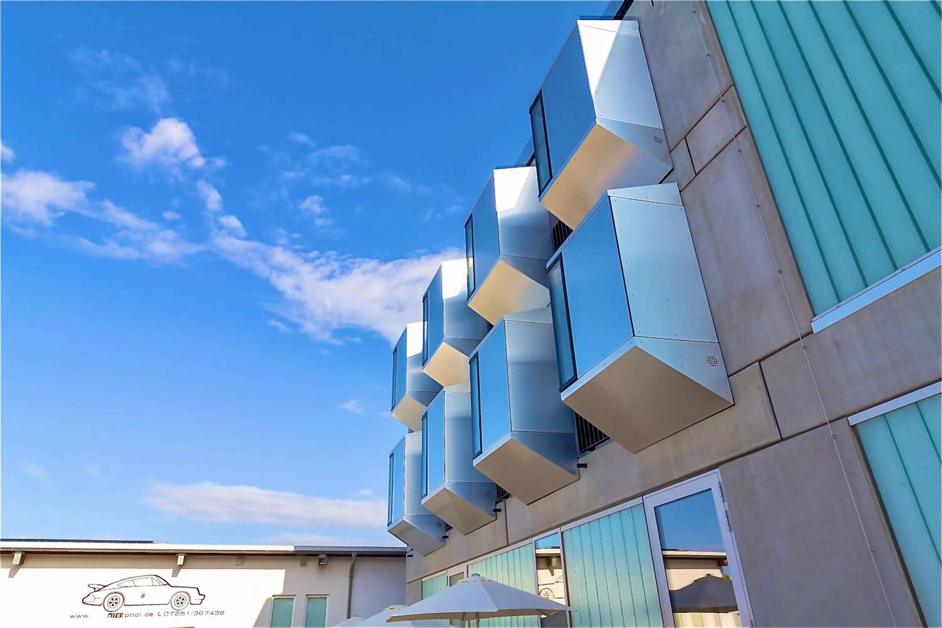 Balcony/Terrace in elferrooms Hotel