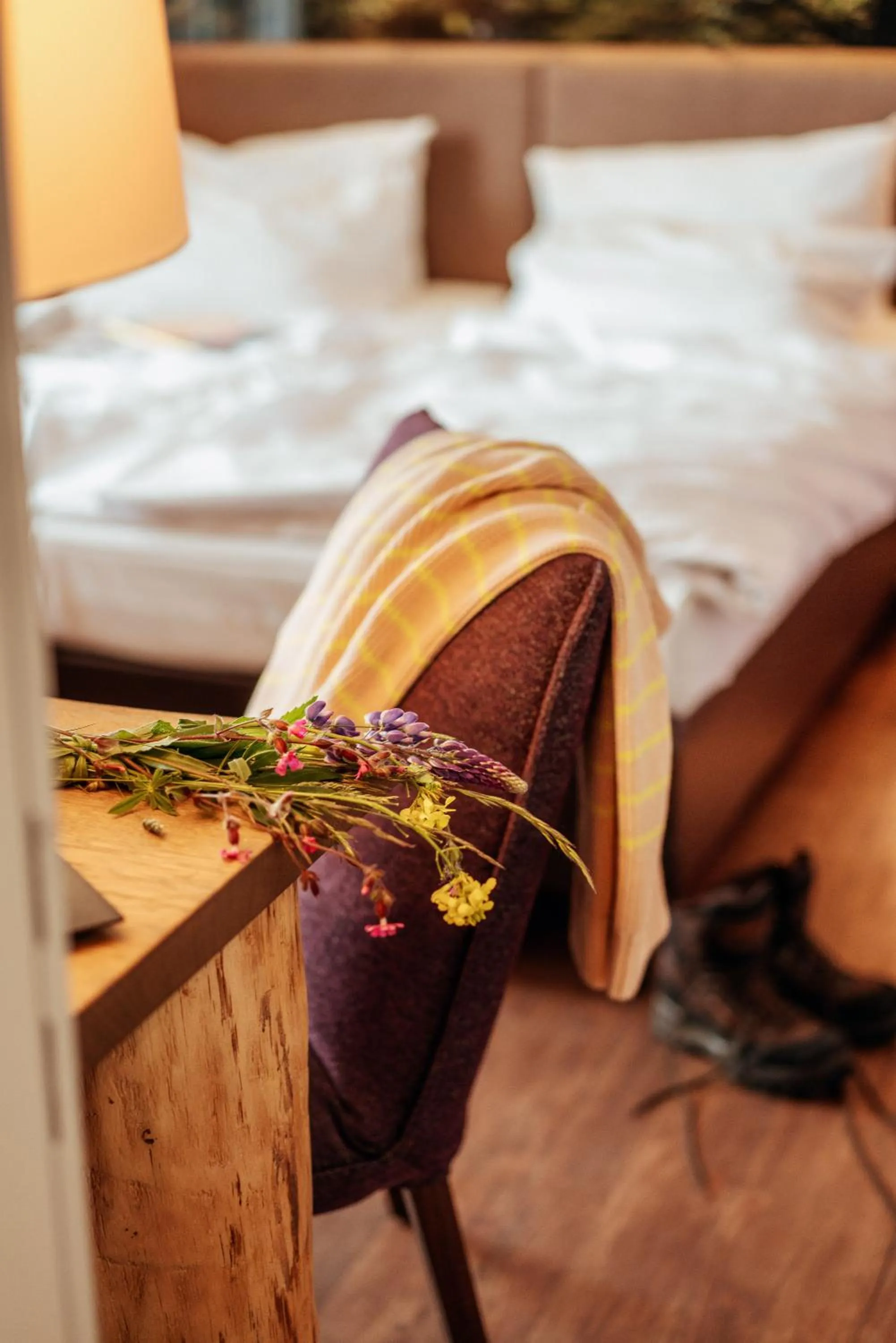 Photo of the whole room, Bed in Torfhaus Harzresort