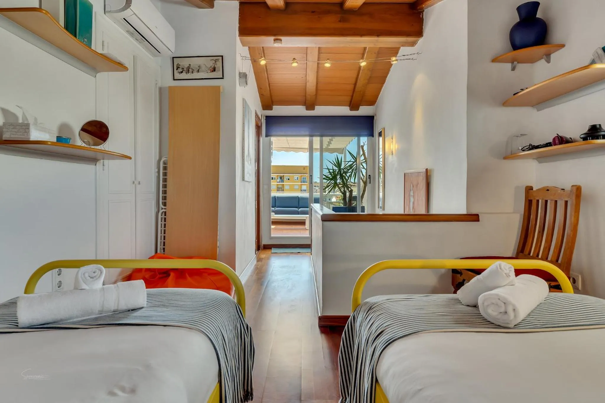 Bedroom, Bed in Denia Townhouse