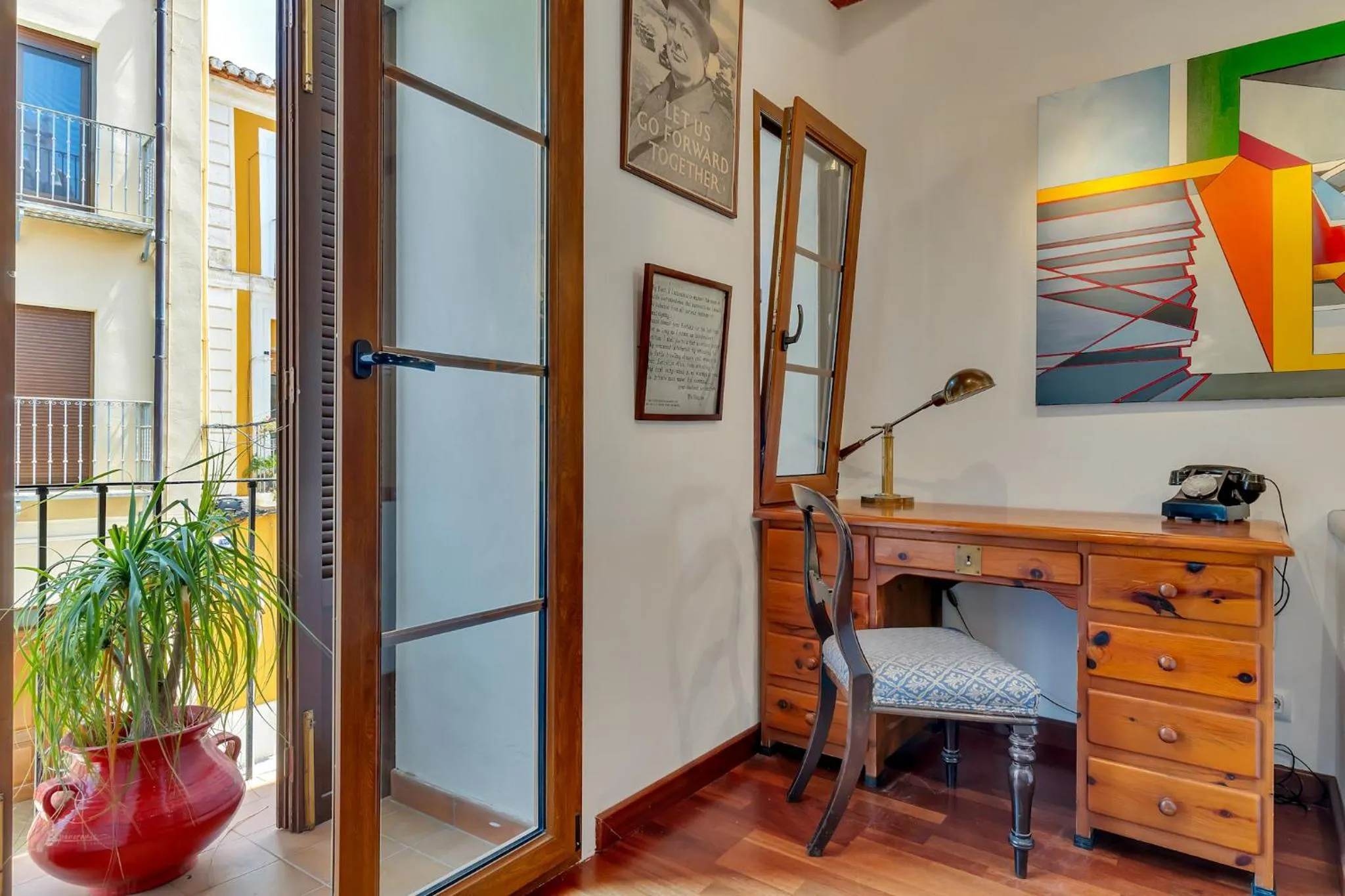 Library in Denia Townhouse