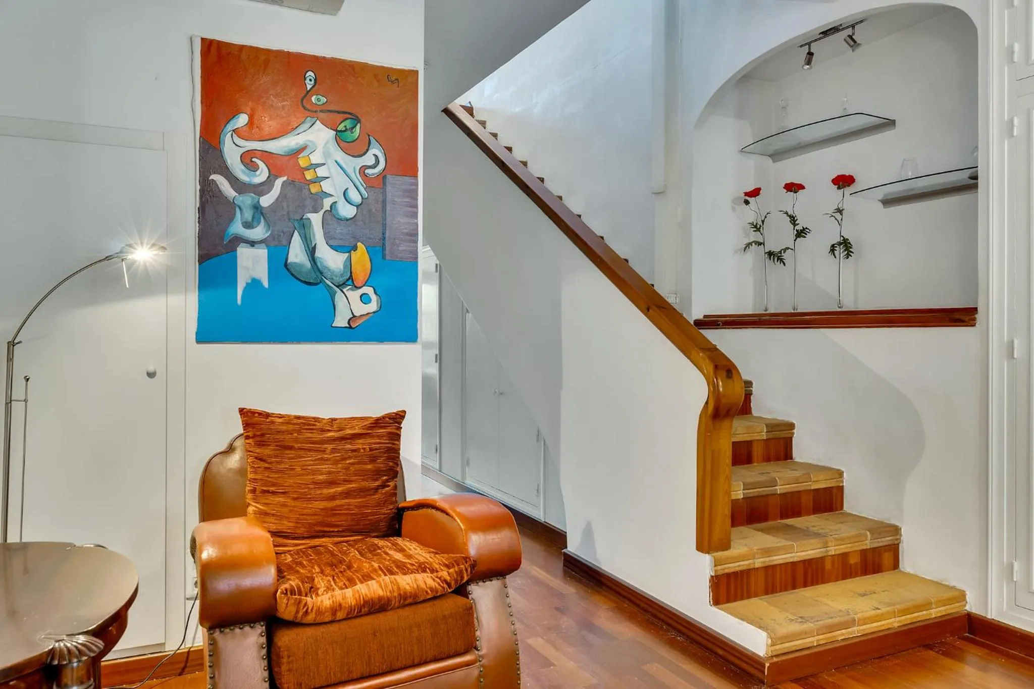Library in Denia Townhouse